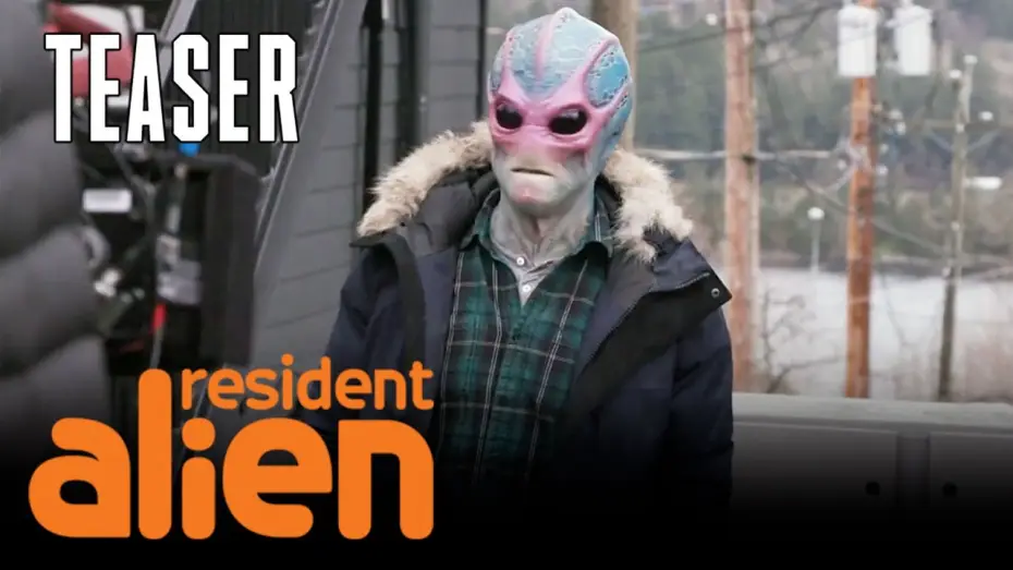 Video for the series Resident Alien — Alan Tudyk Talks Alien Makeup | Resident Alien | SYFY