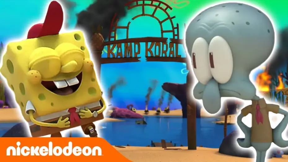 Video for the series Kamp Koral: SpongeBob's Under Years — ESTRENO NUEVA SERIE: KAMPAMENTO KORAL | Nickelodeon en Español | España