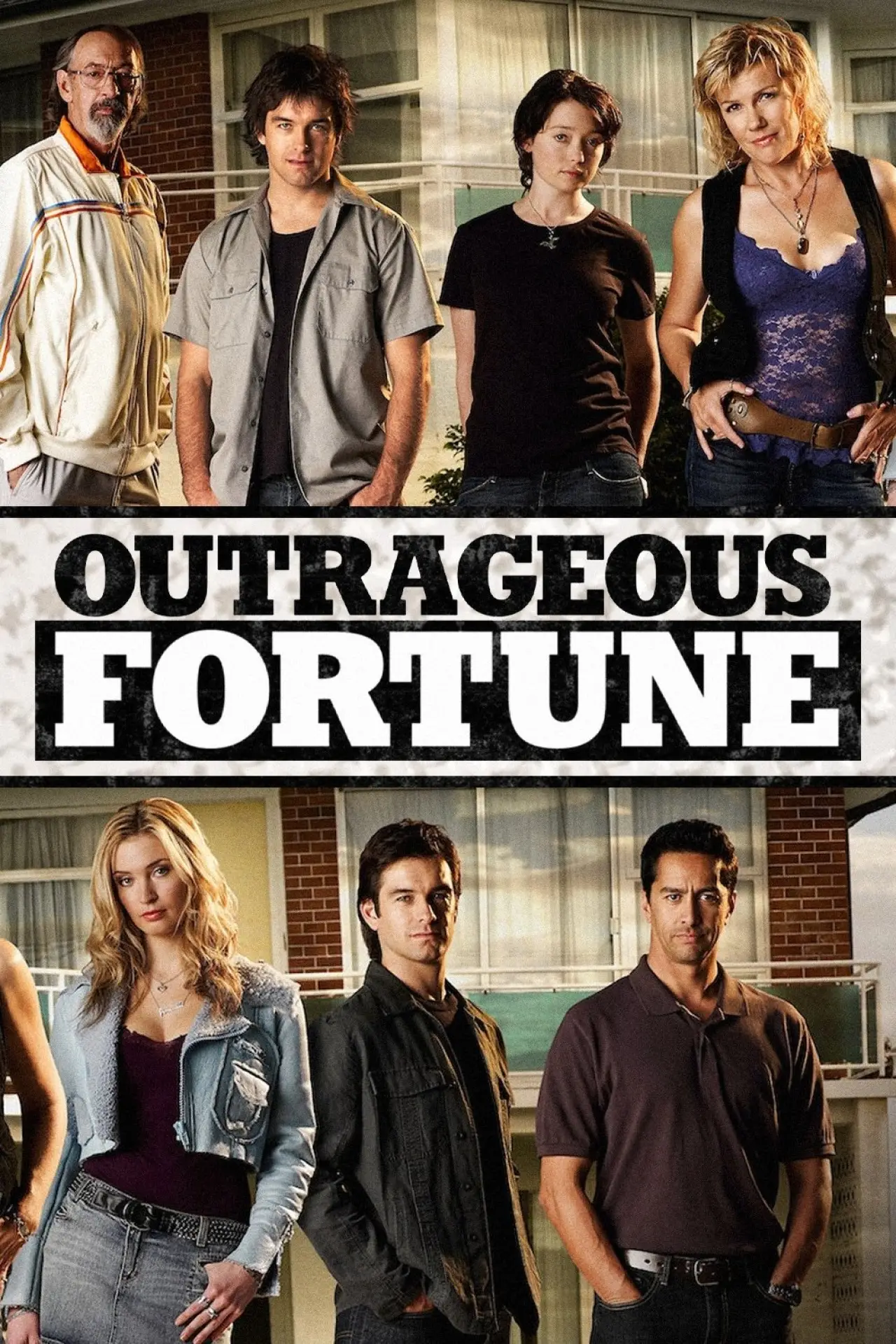 Series poster "Outrageous Fortune"