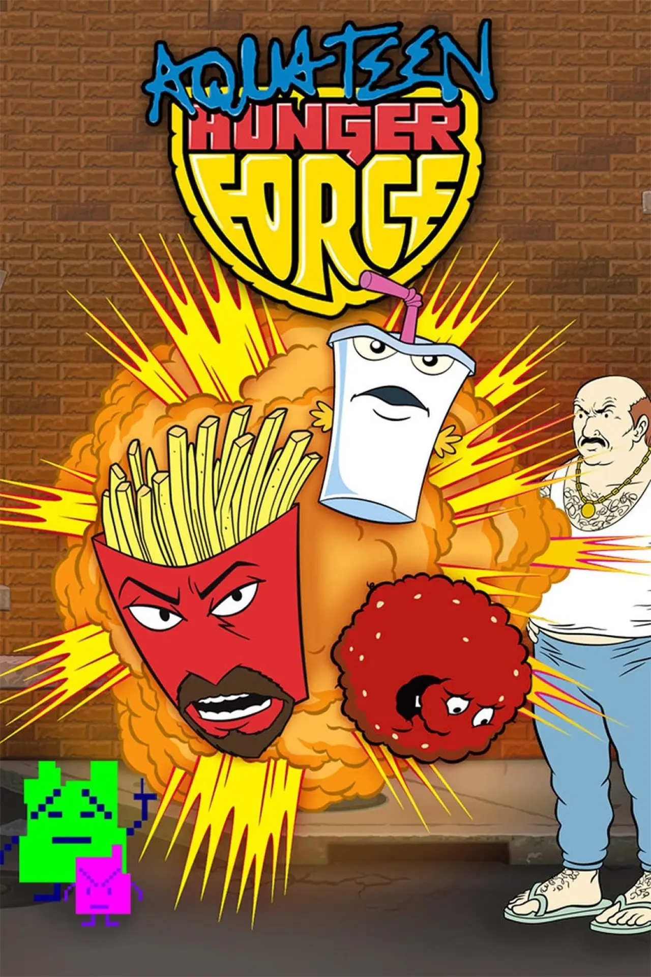 Series poster "Aqua Teen Hunger Force"
