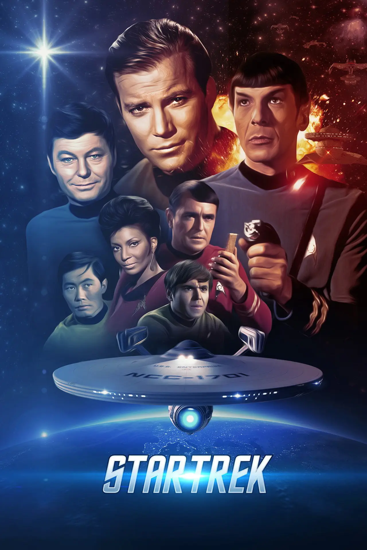 Постер к сериалу "Star Trek"