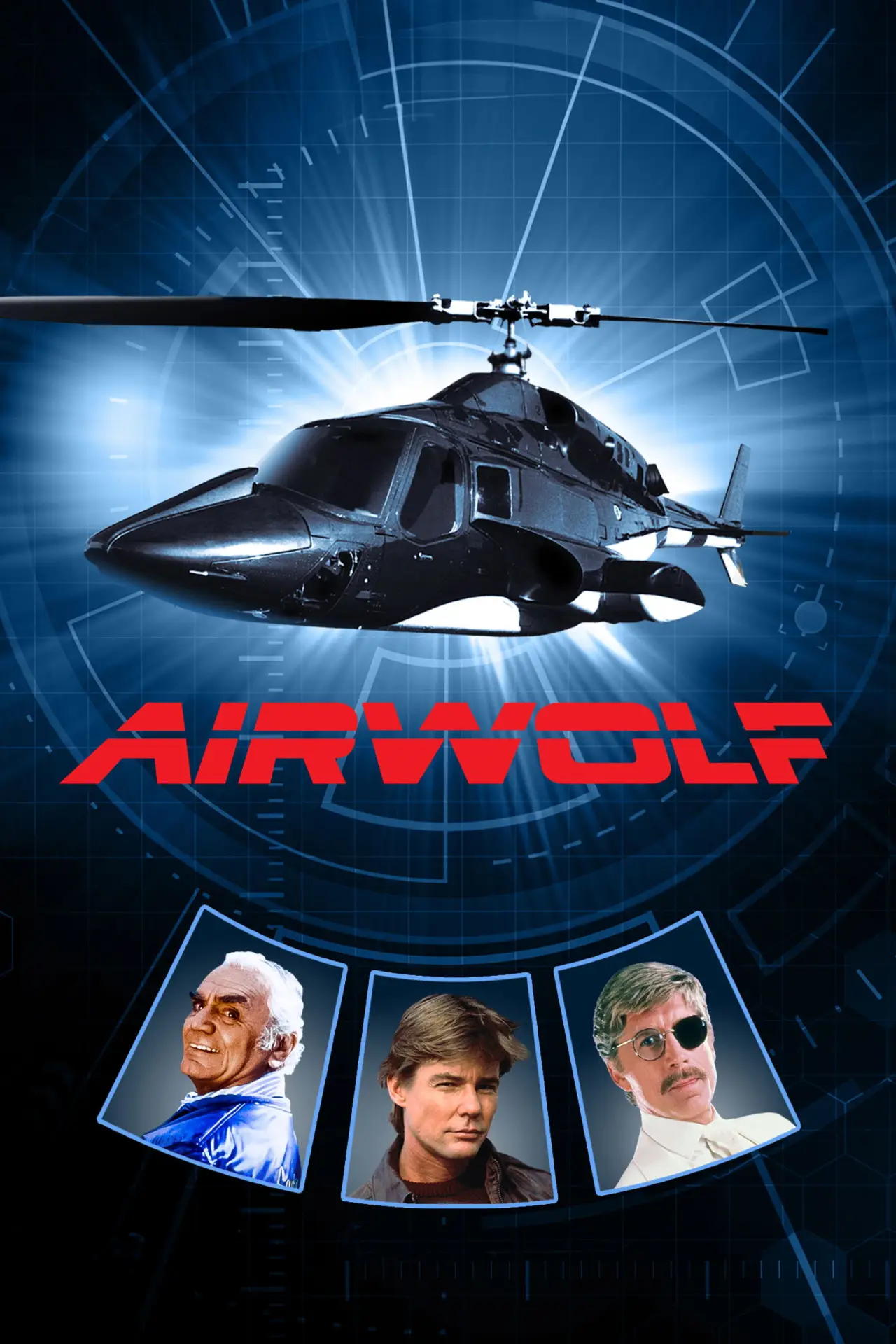 Series poster "Airwolf"