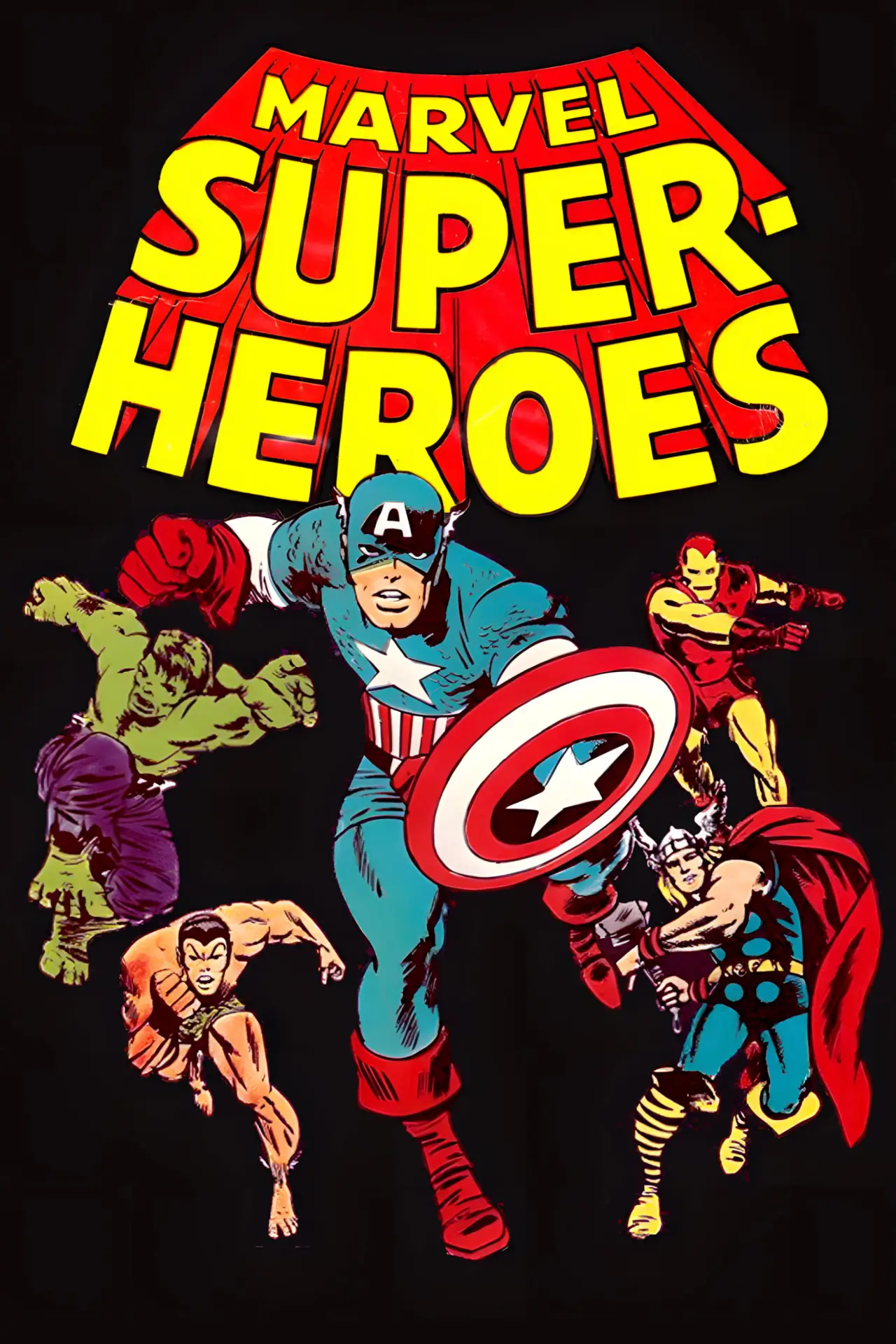 Series poster "The Marvel Super Heroes"