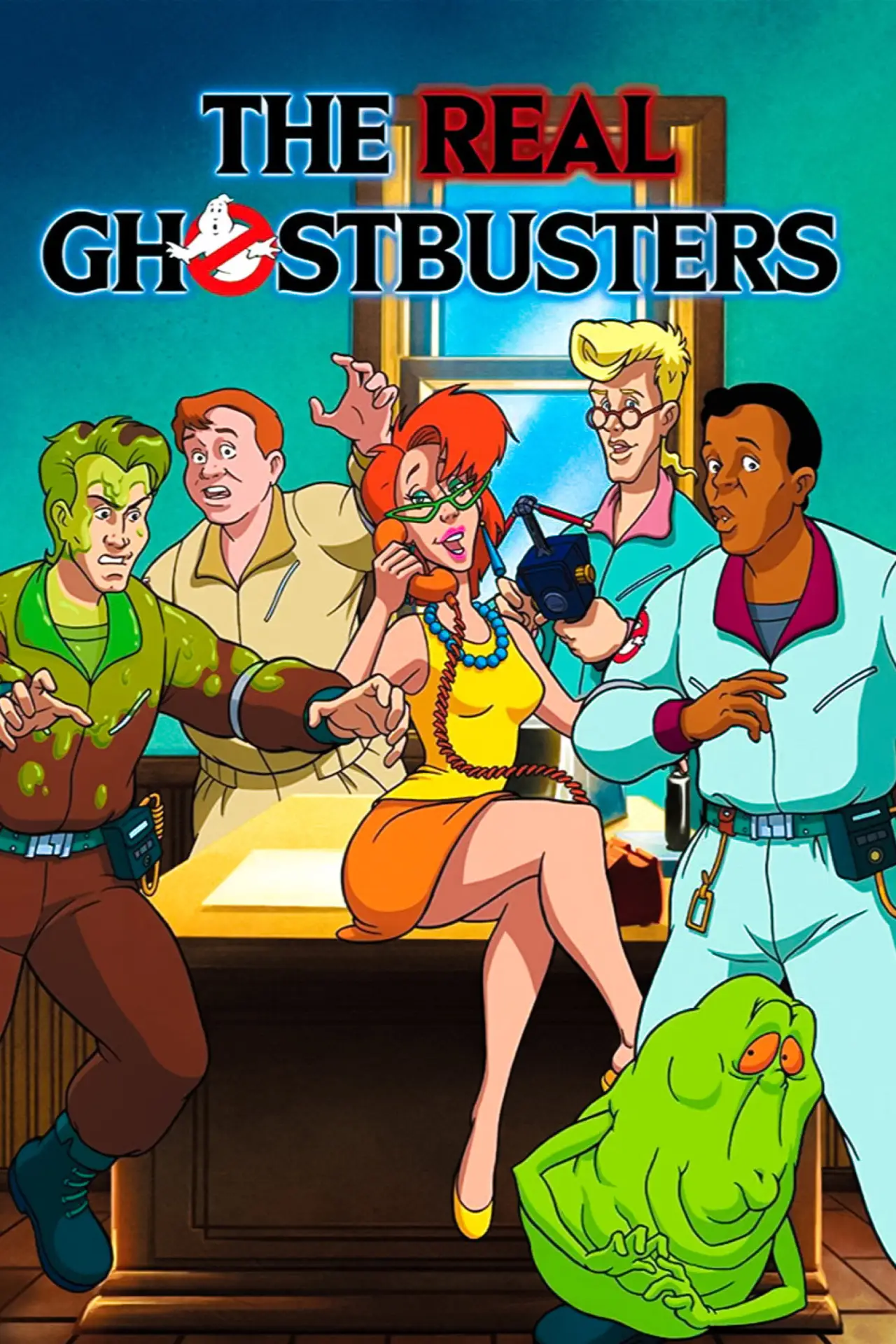 Series poster "The Real Ghostbusters"