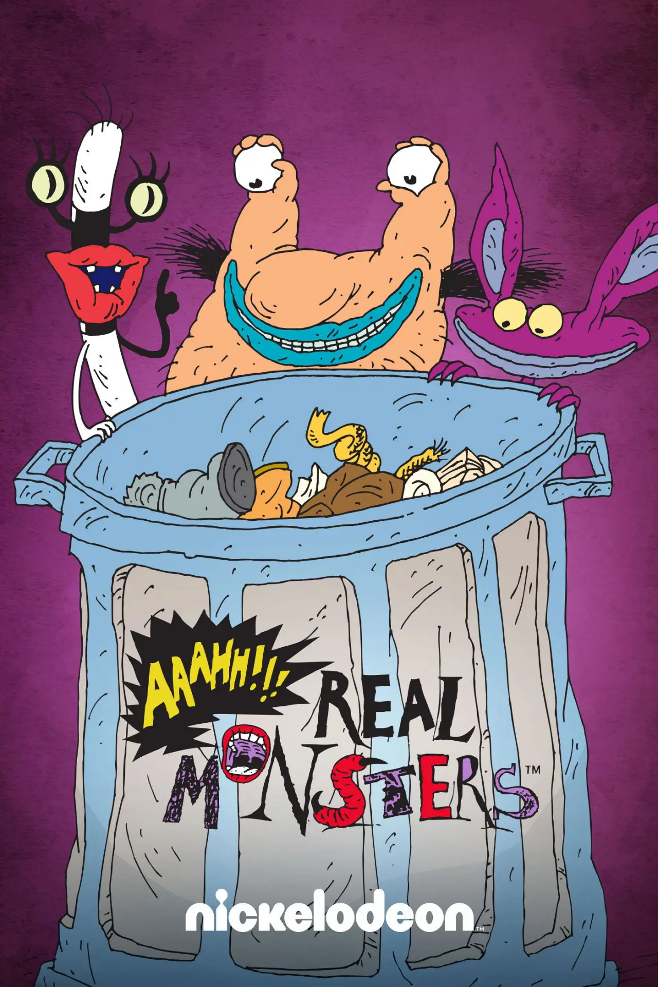 Series poster "Aaahh!!! Real Monsters"