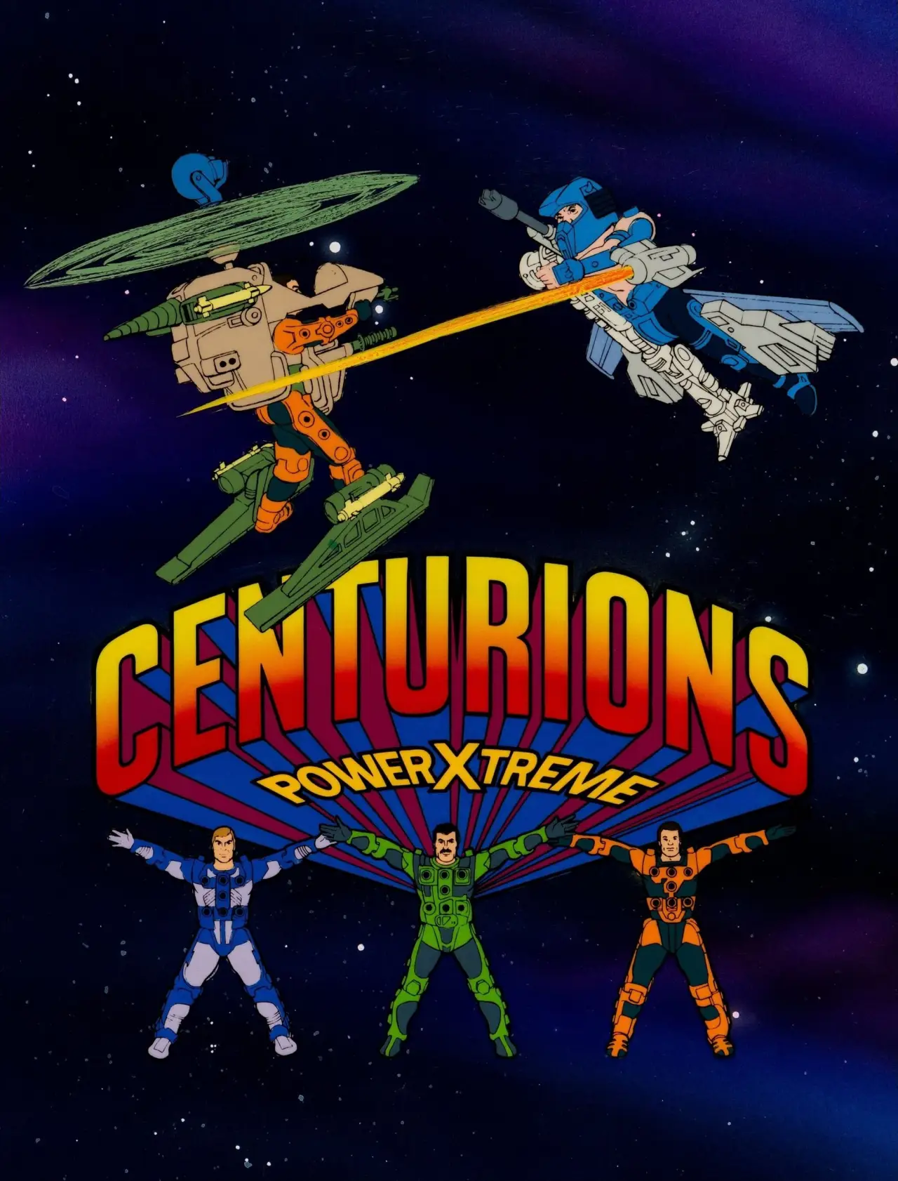 Series poster "The Centurions"