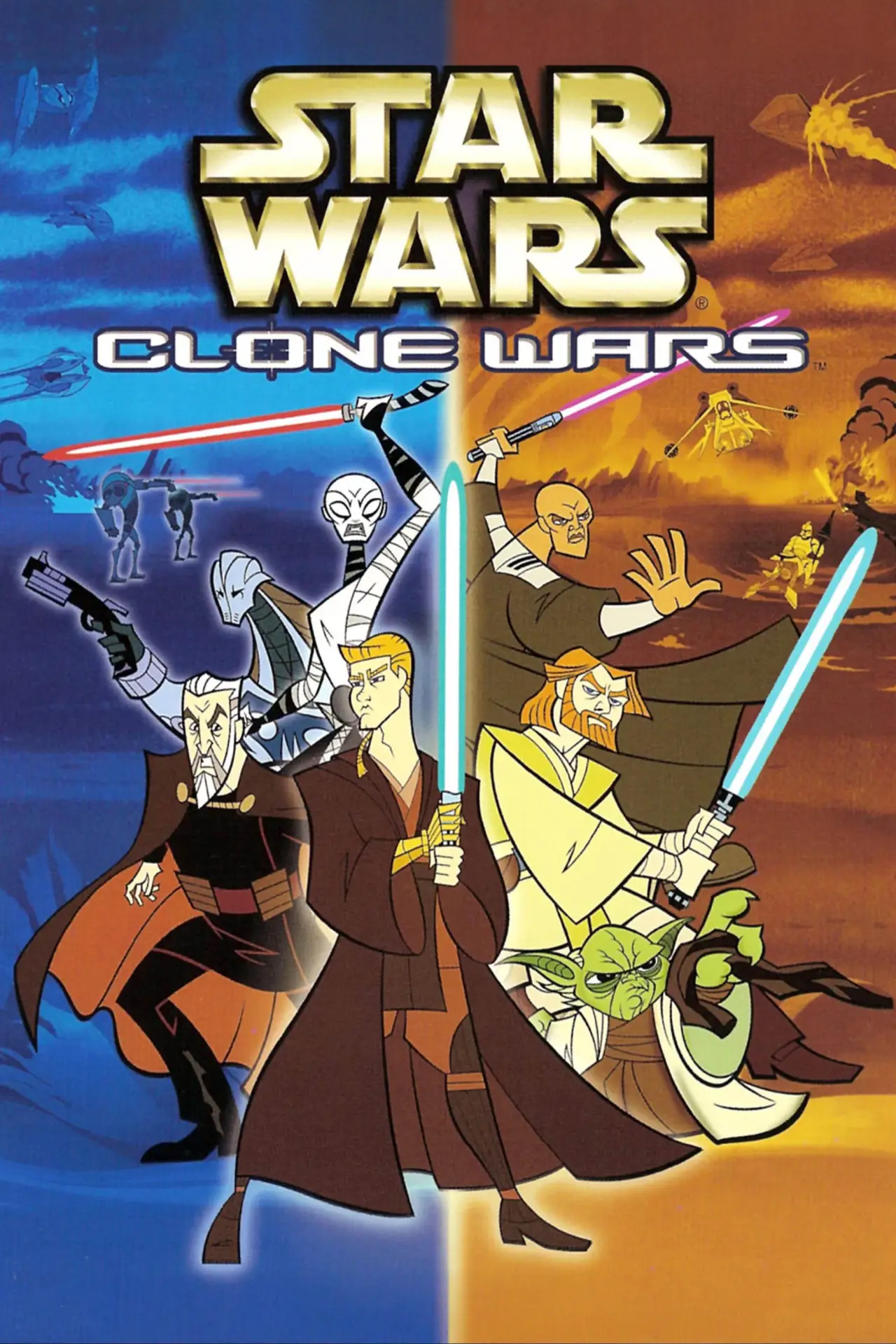 Series poster "Star Wars: Clone Wars"