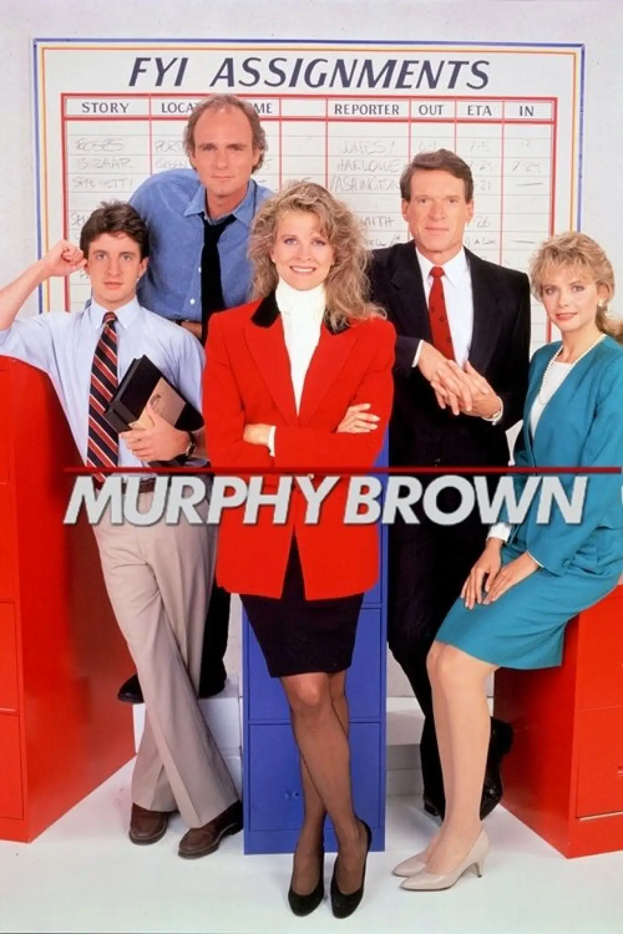 Series poster "Murphy Brown"