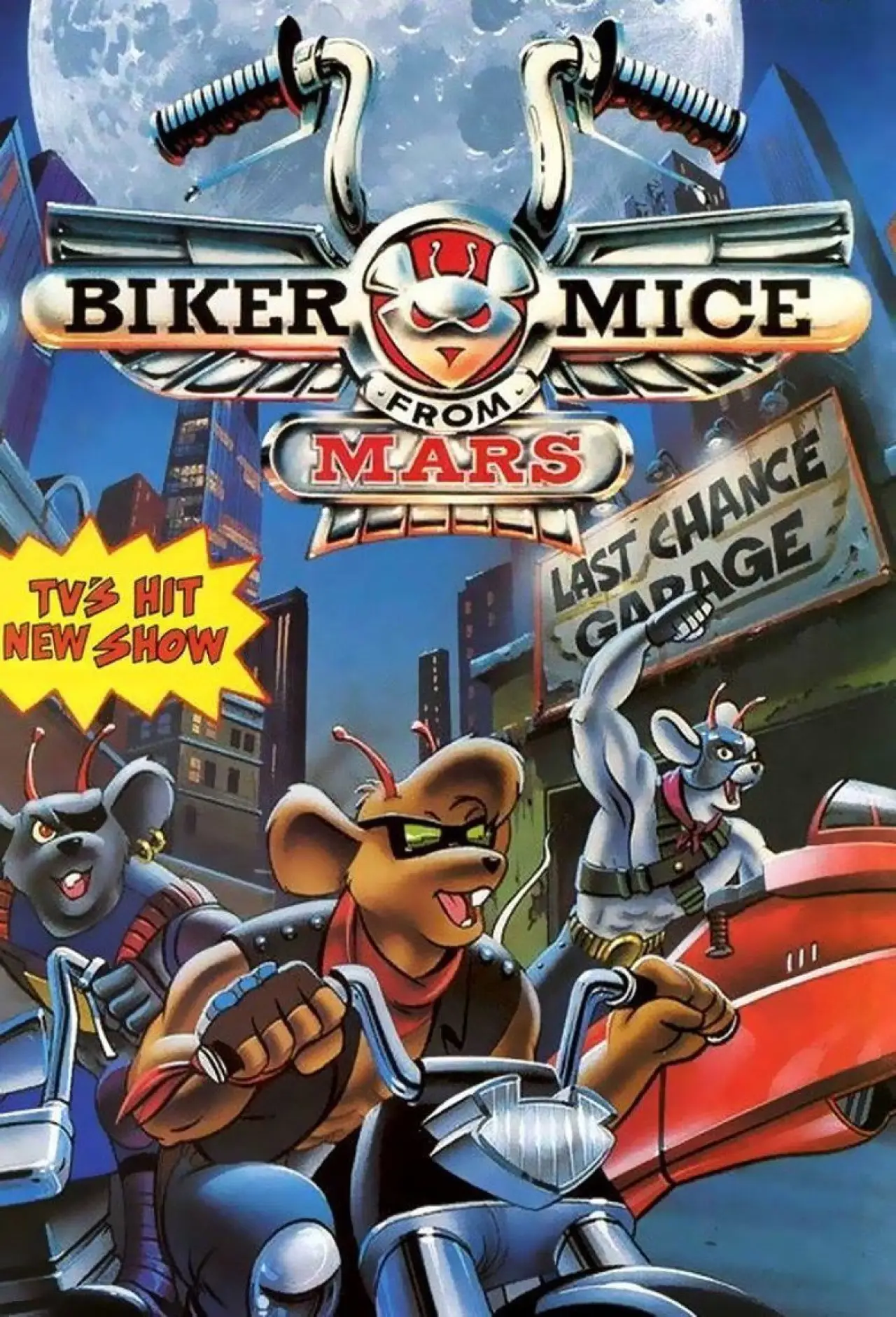 Series poster "Biker Mice from Mars"
