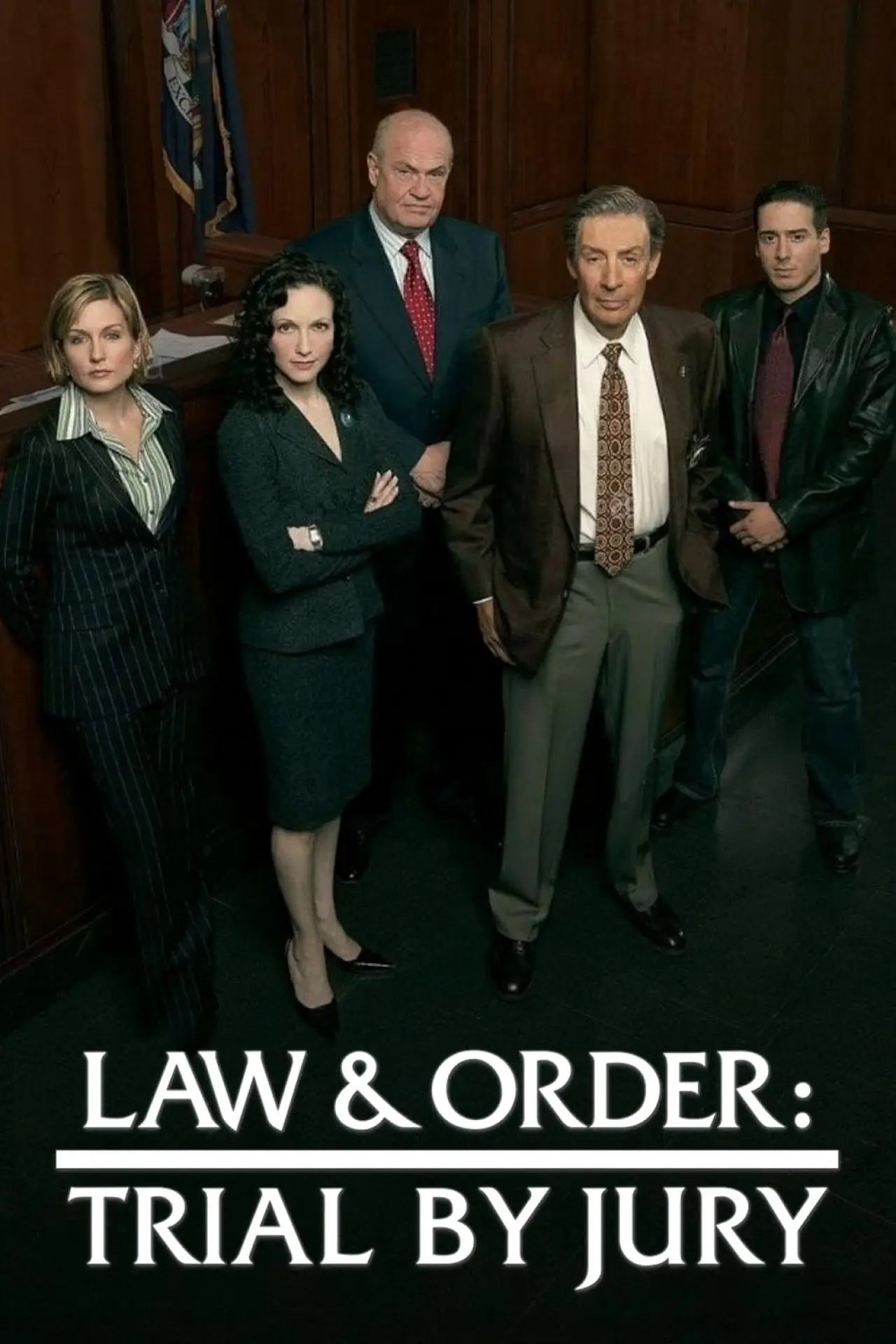 Series poster "Law & Order: Trial by Jury"