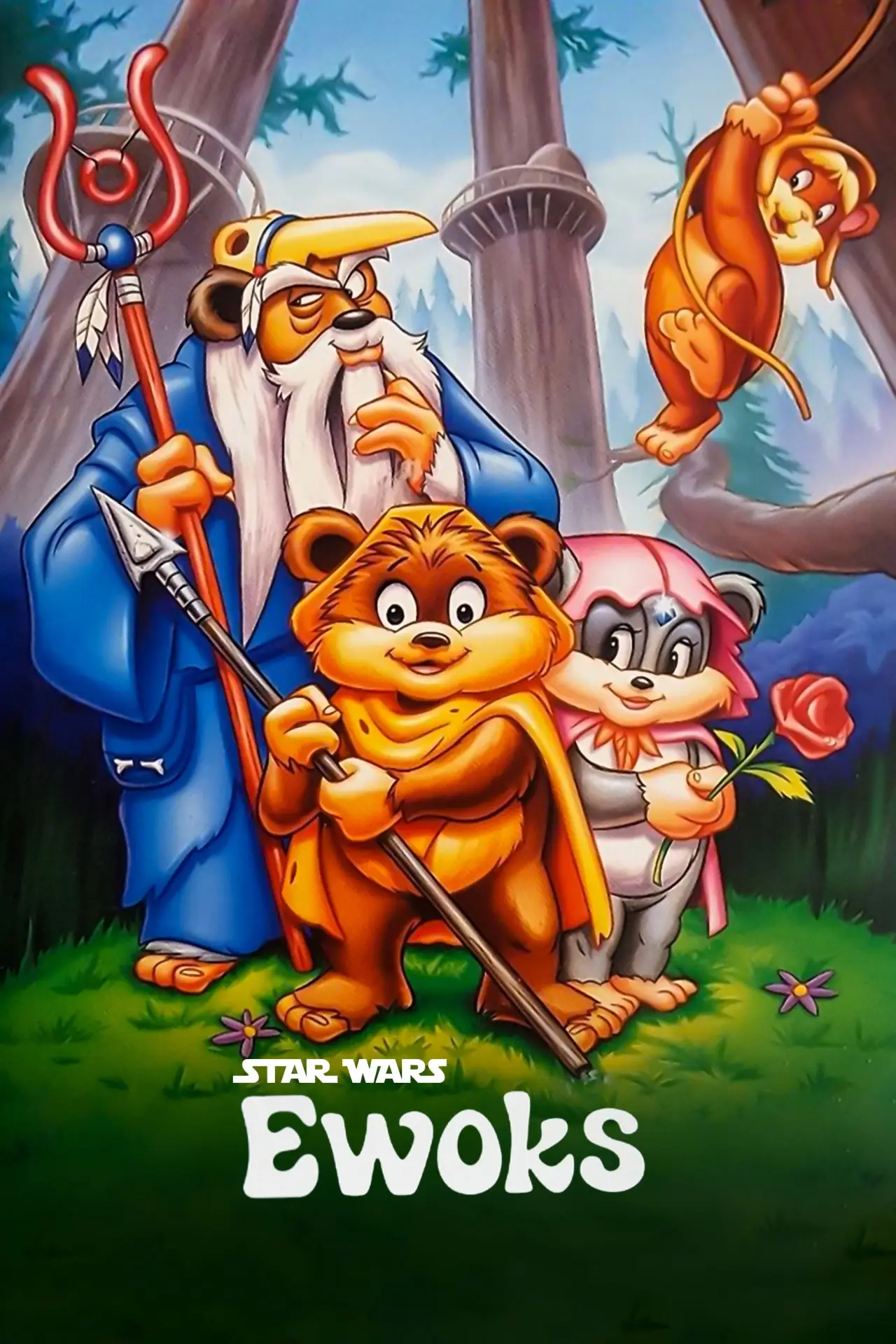 Series poster "Ewoks"