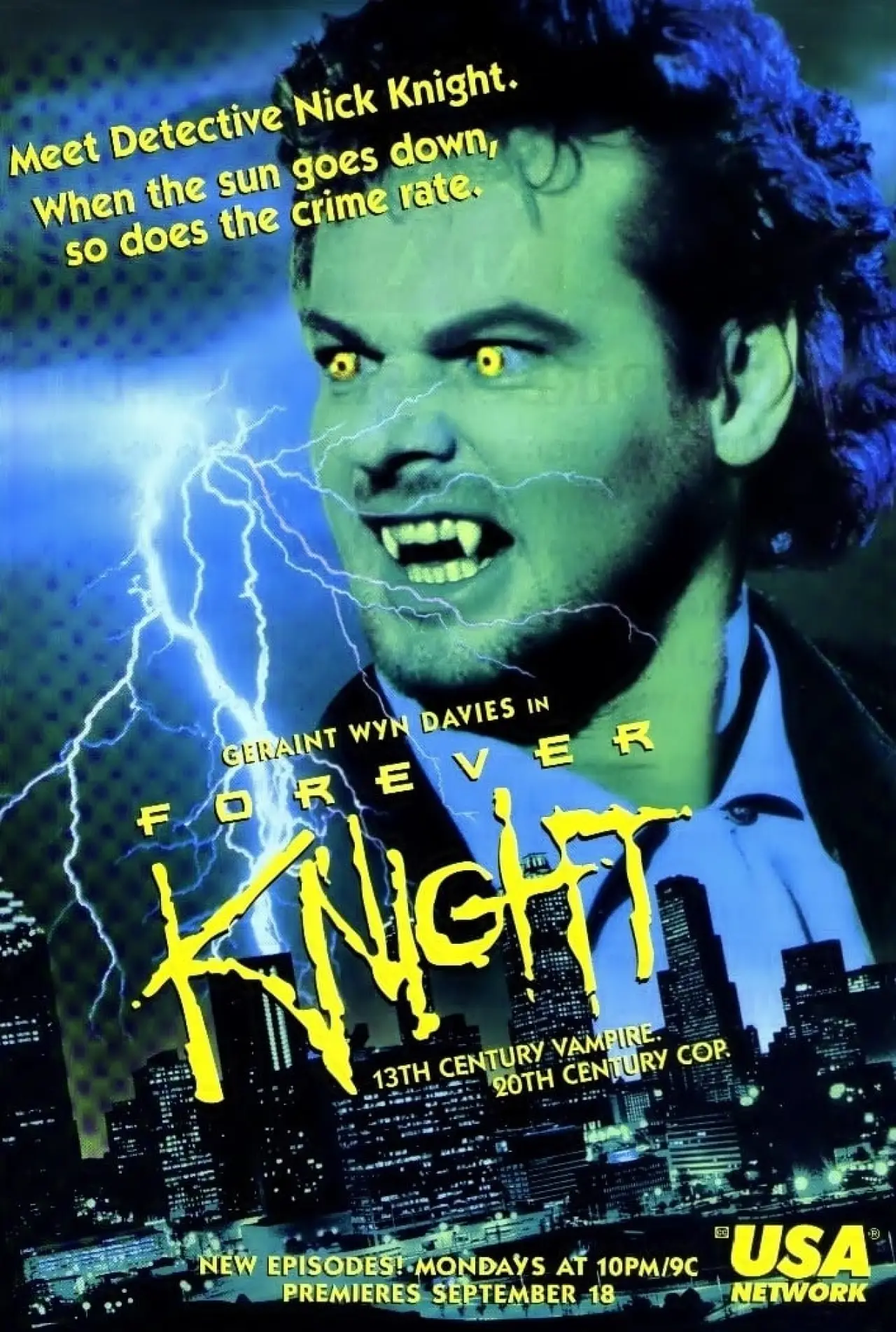 Series poster "Forever Knight"