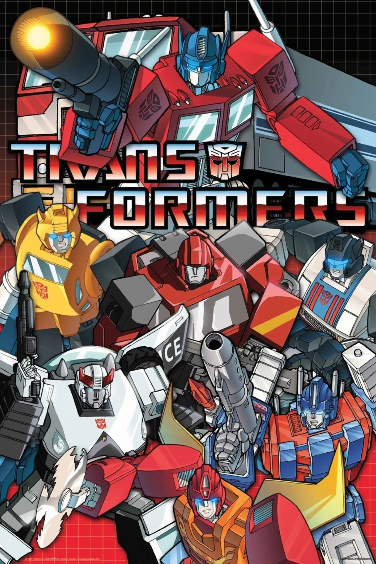 Series poster "The Transformers"
