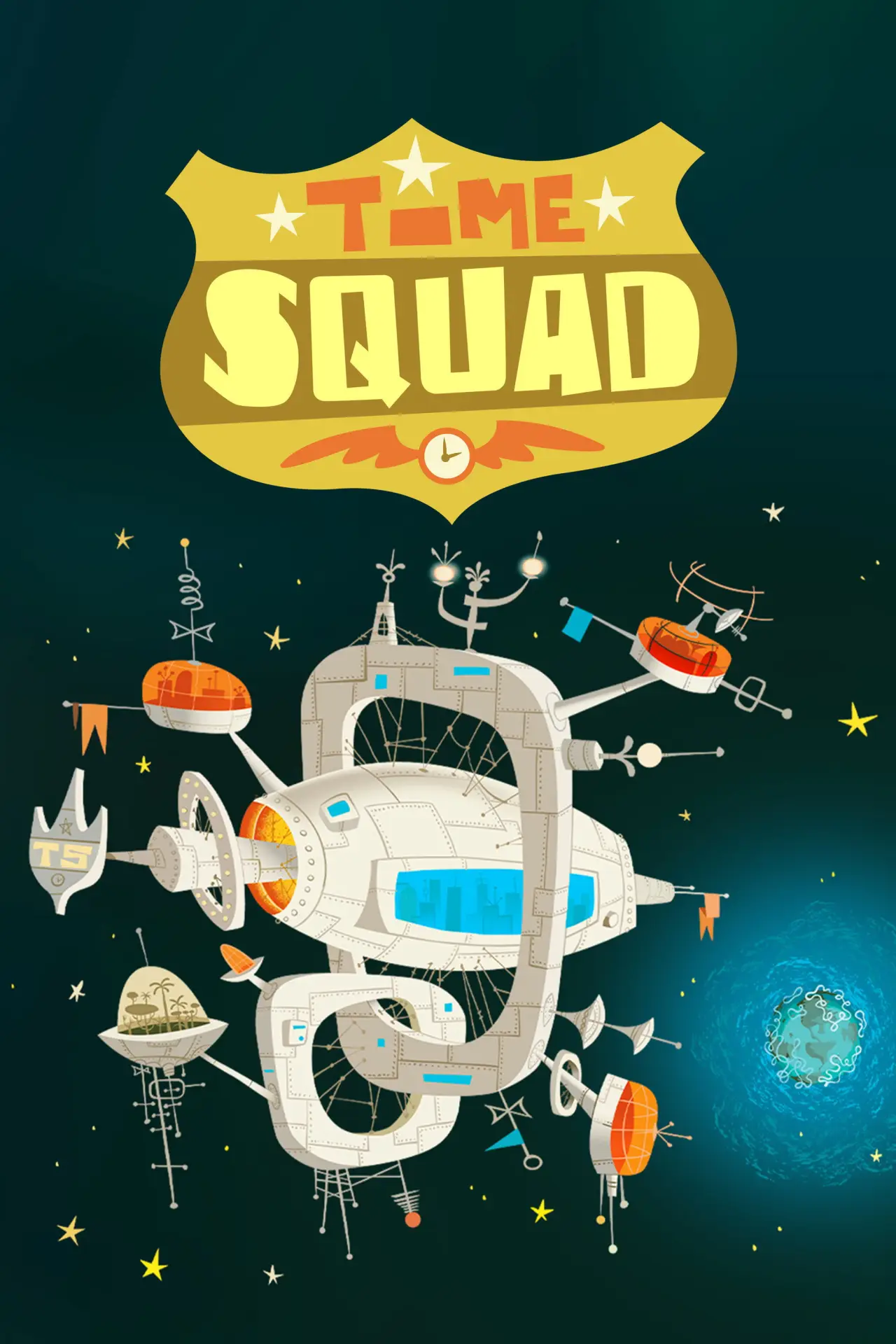 Series poster "Time Squad"