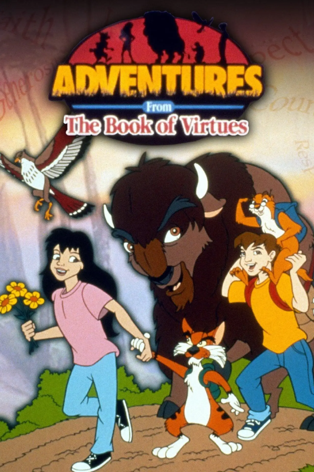 Series poster "Adventures from the Book of Virtues"