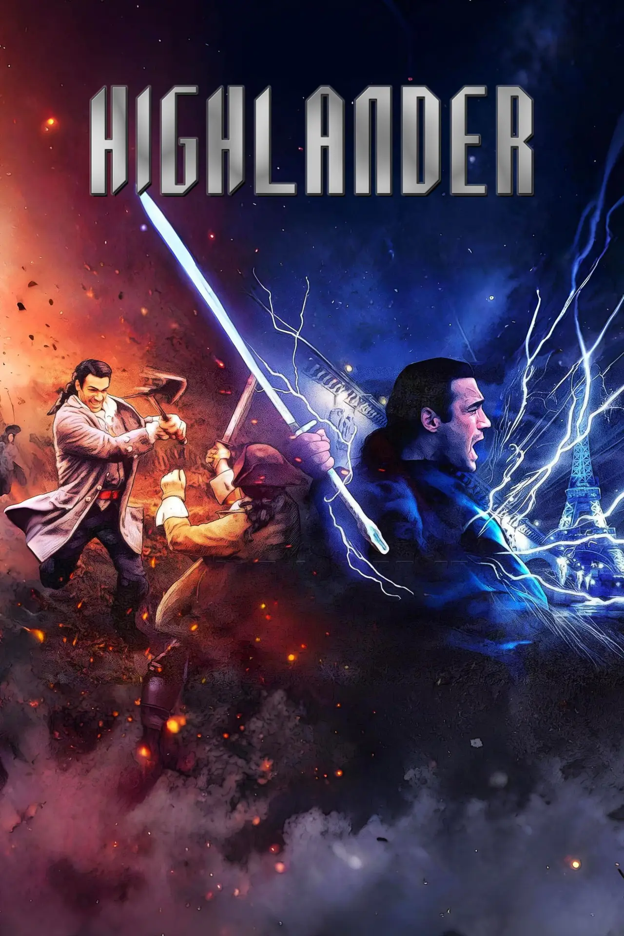 Series poster "Highlander: The Series"