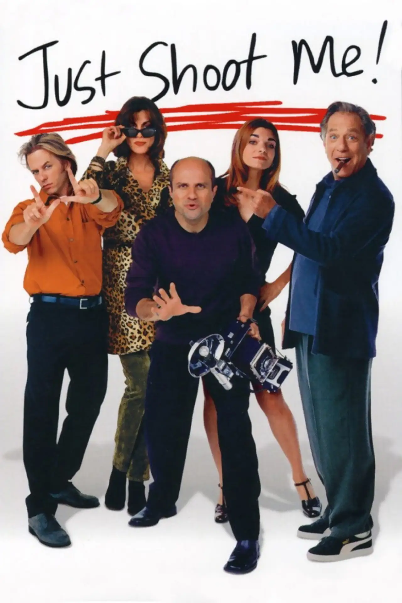 Series poster "Just Shoot Me!"