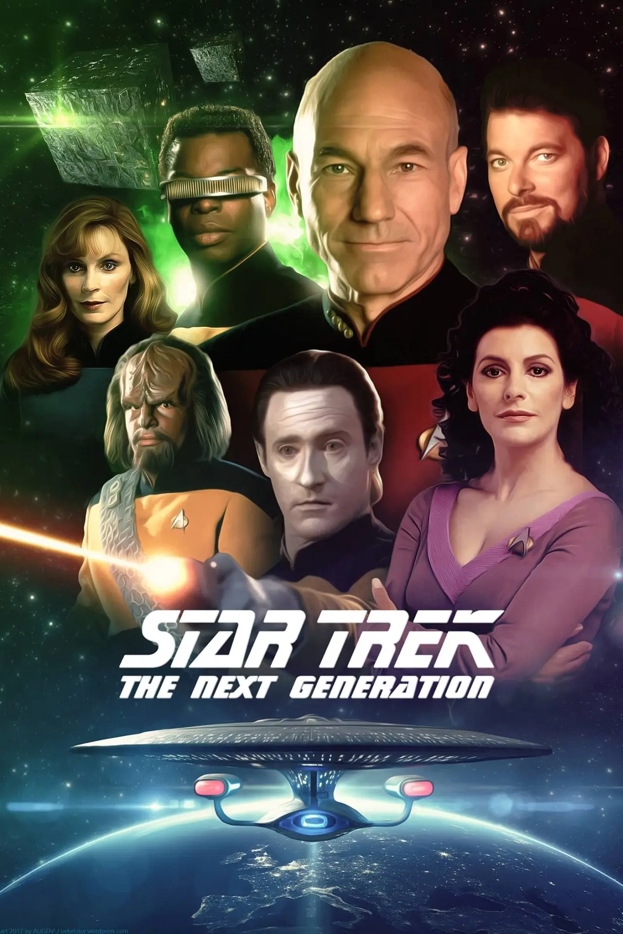 Постер к сериалу "Star Trek: The Next Generation"