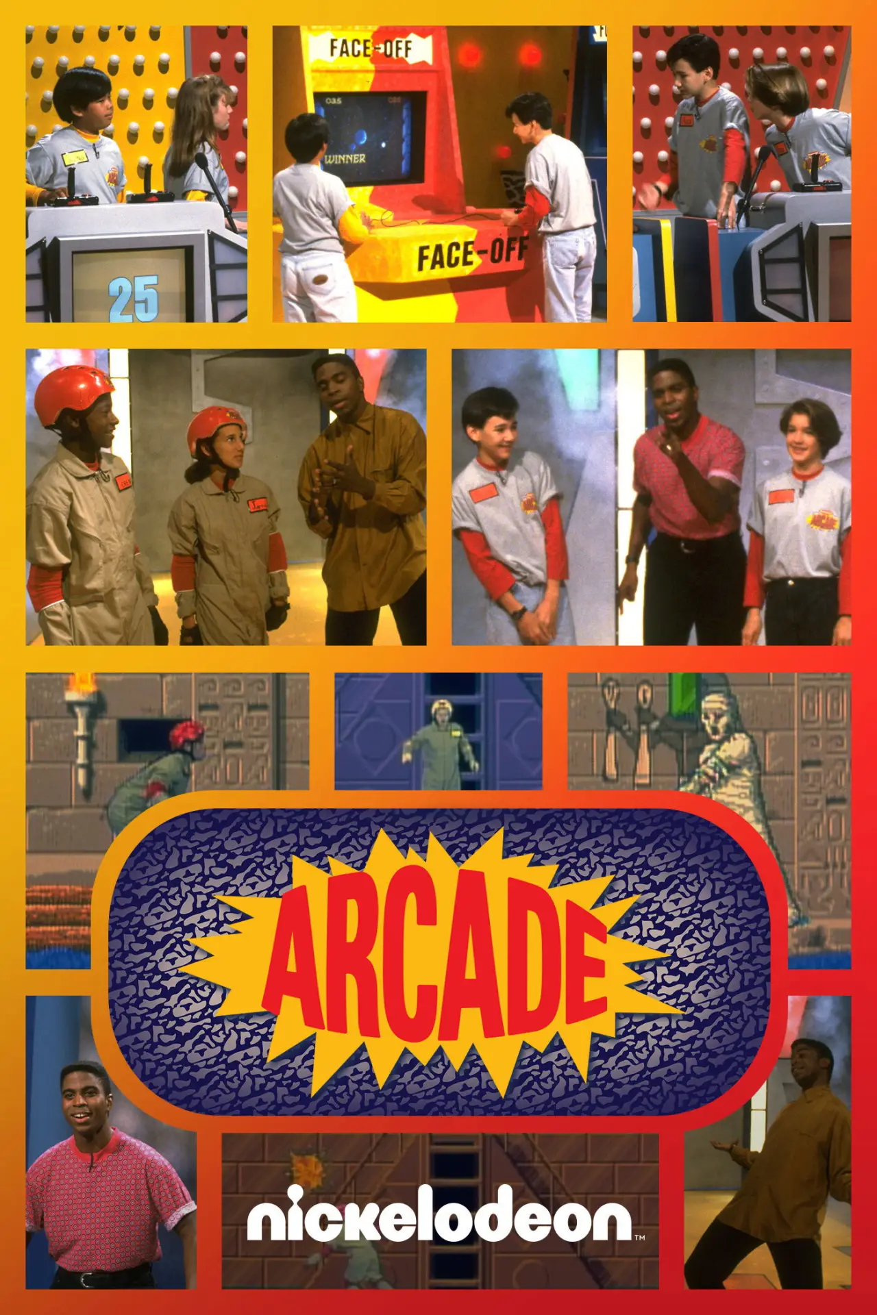 Series poster "Nickelodeon Arcade"