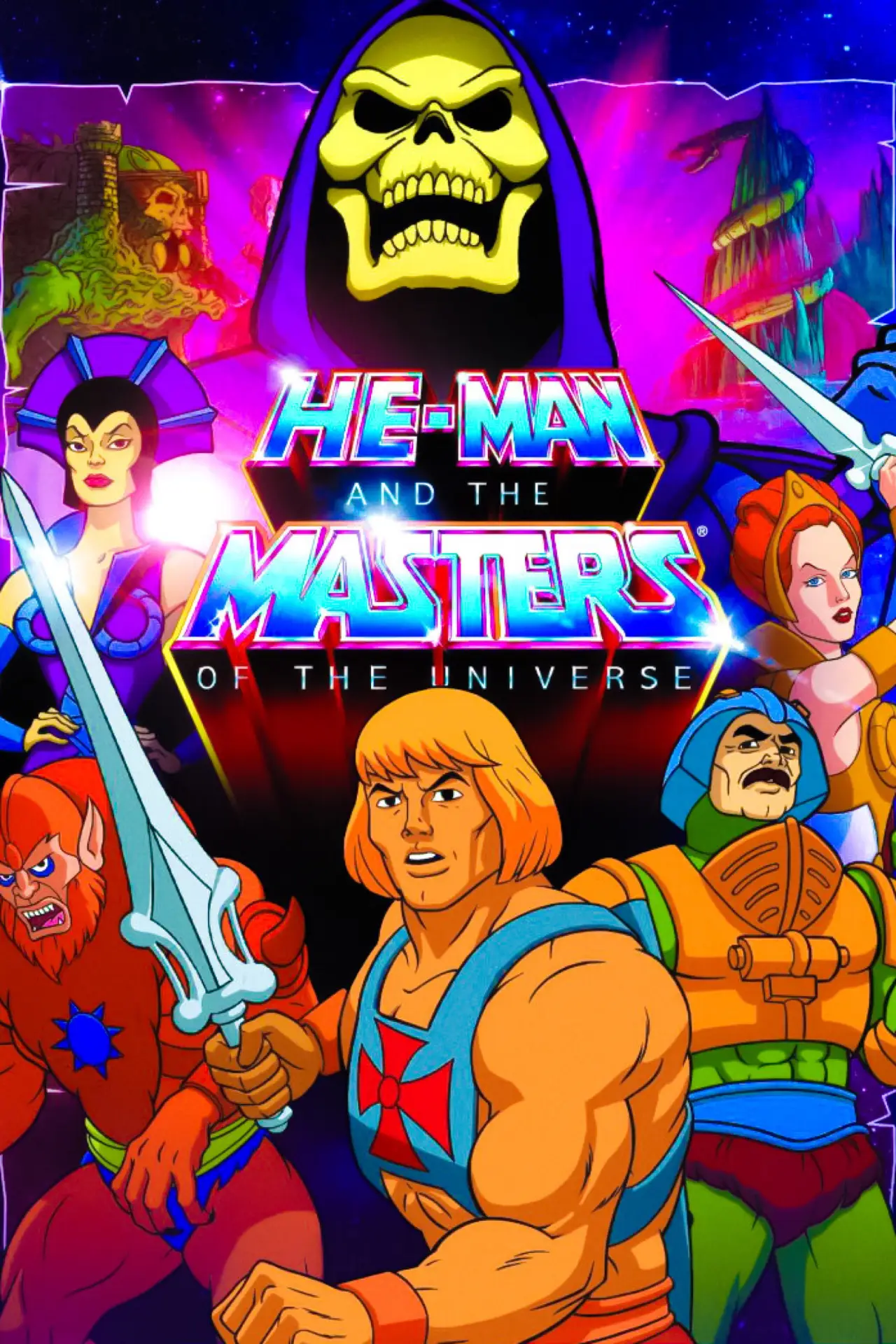 Series poster "He-Man and the Masters of the Universe"