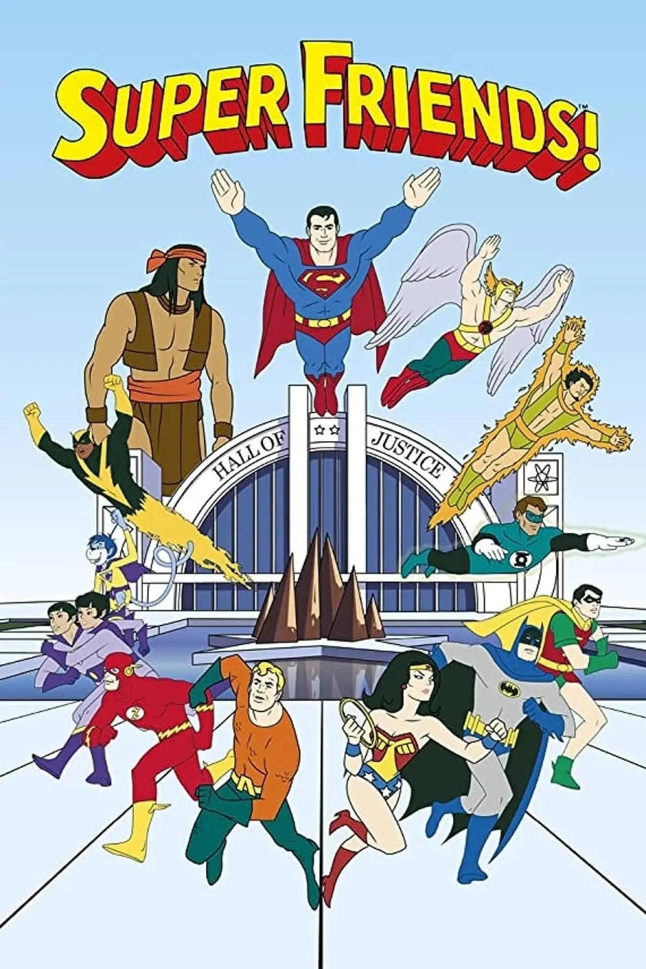 Series poster "Super Friends"
