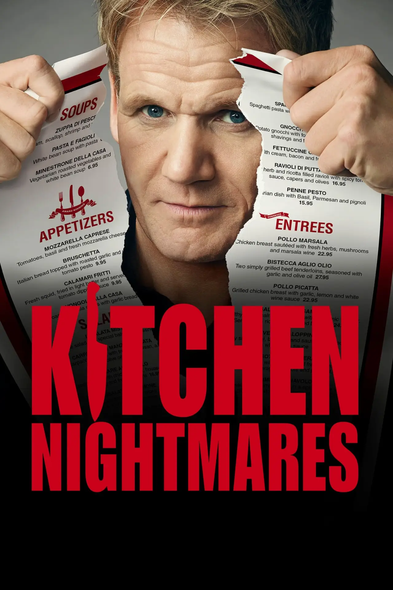 Series poster "Kitchen Nightmares"