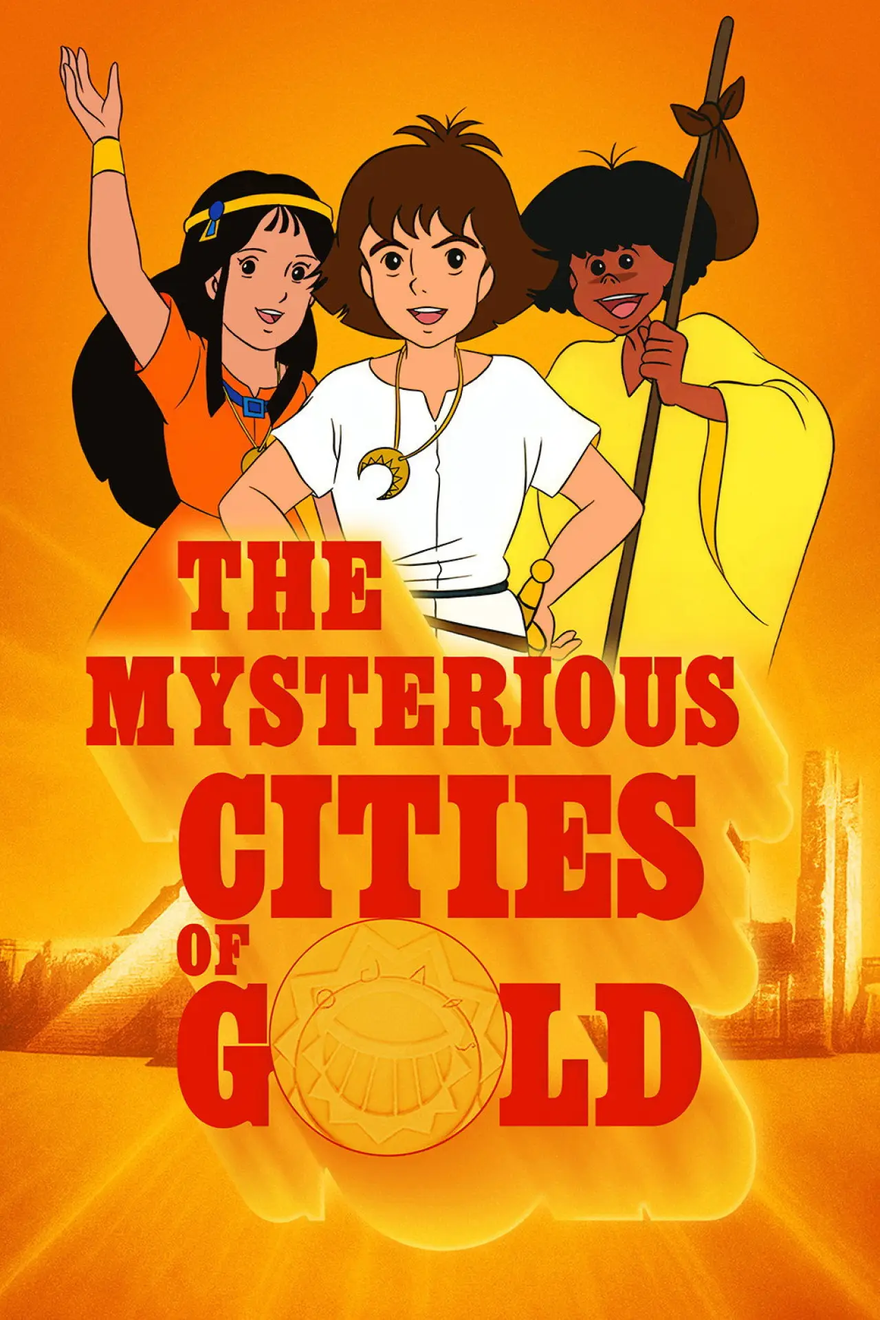 Постер к сериалу "The Mysterious Cities of Gold"