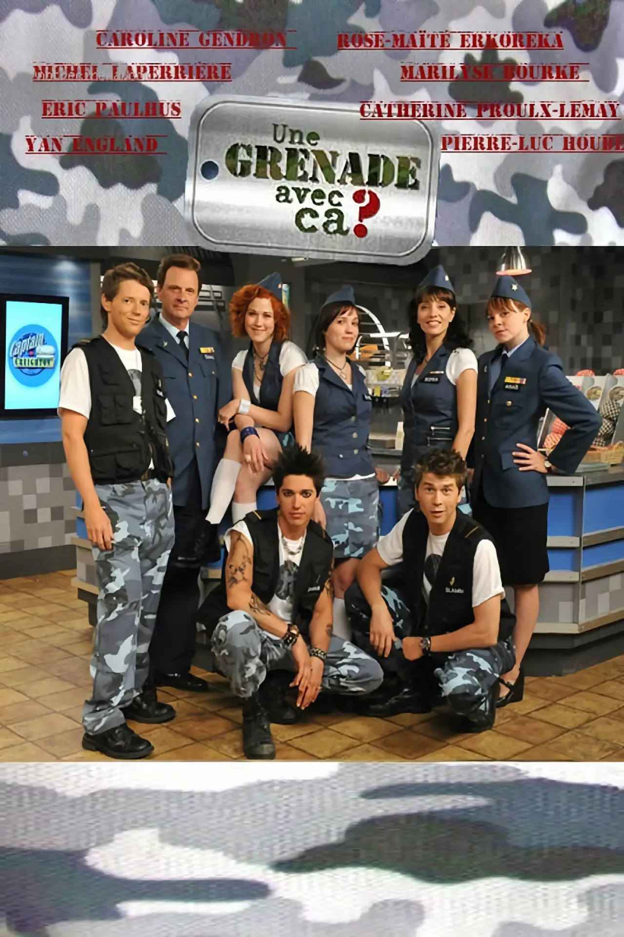 Series poster "Une grenade avec ça?"