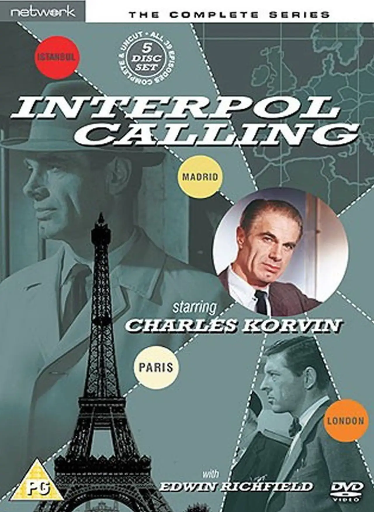 Series poster "Interpol Calling"