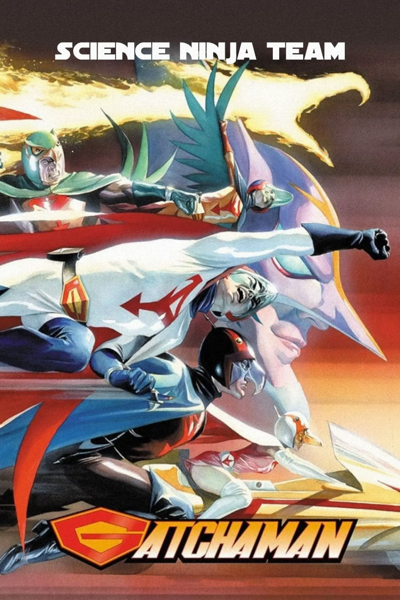 Series poster "Science Ninja Team Gatchaman"