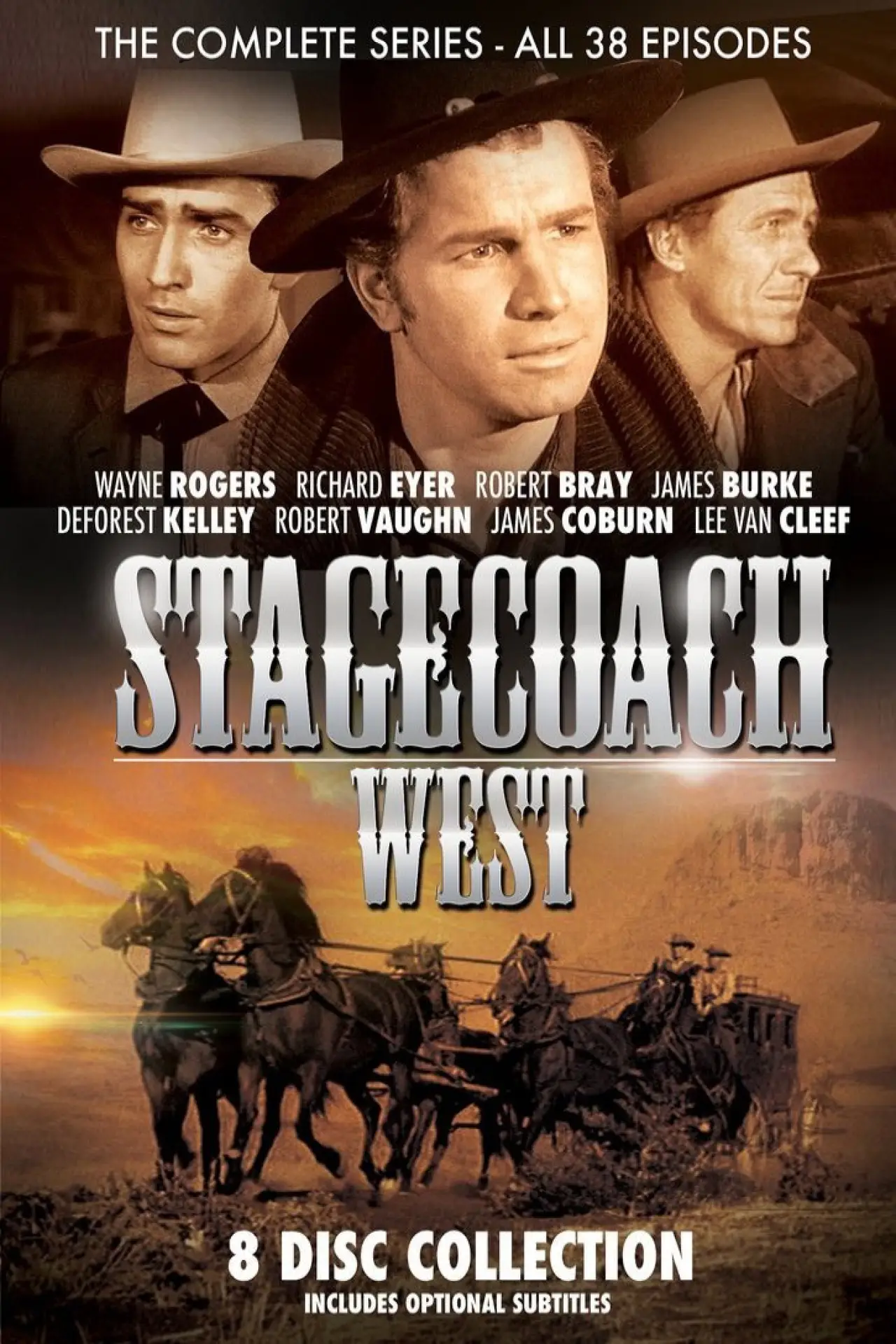 Series poster "Stagecoach West"