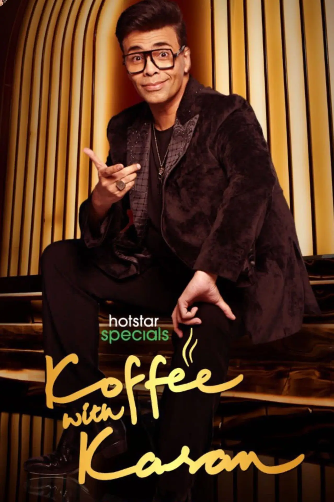 Series poster "Koffee with Karan"