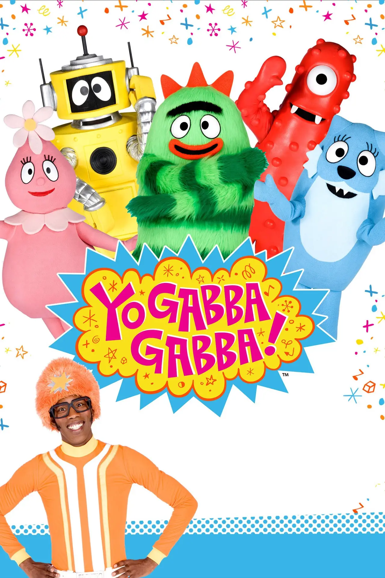Series poster "Yo Gabba Gabba!"