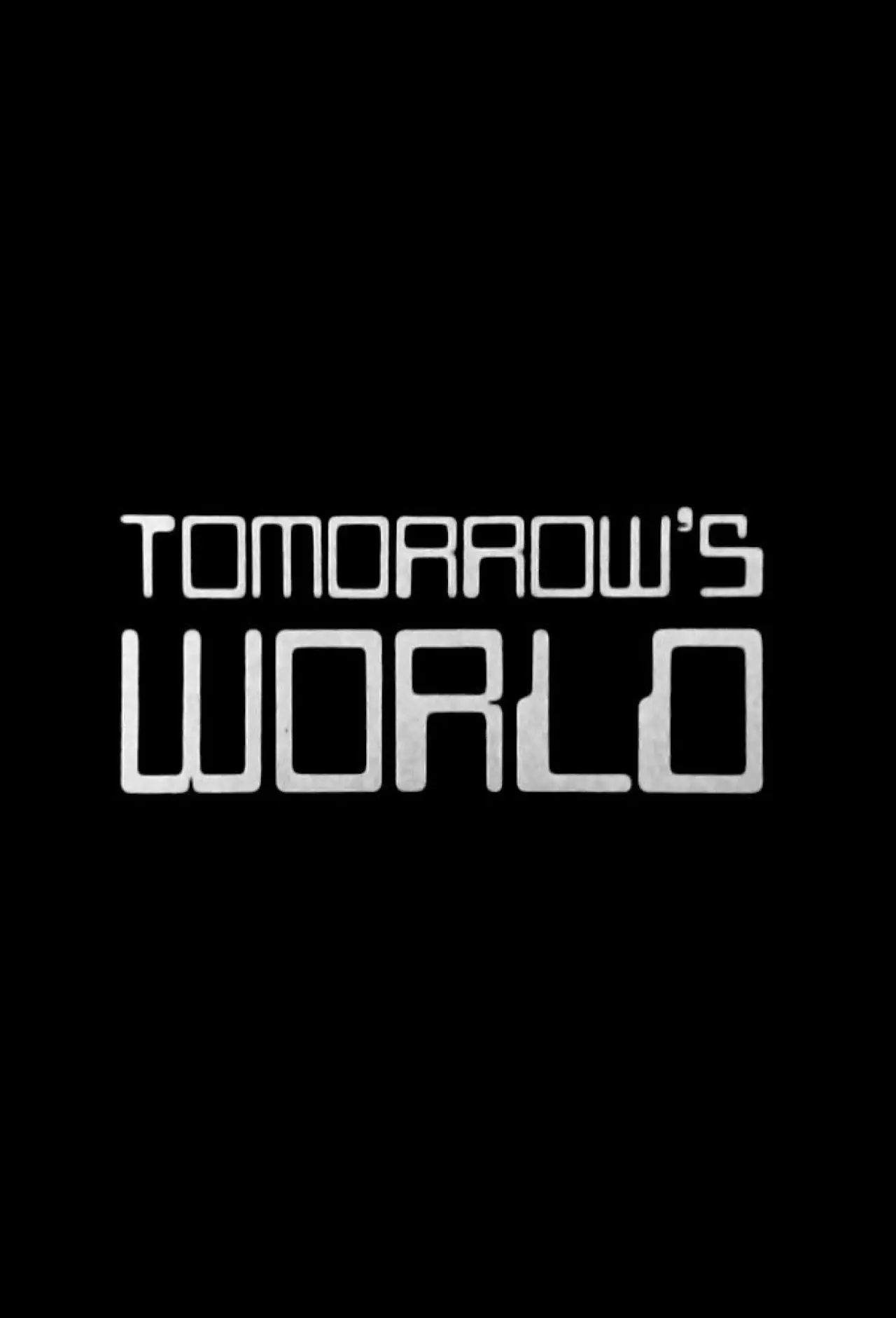 Series poster "Tomorrow