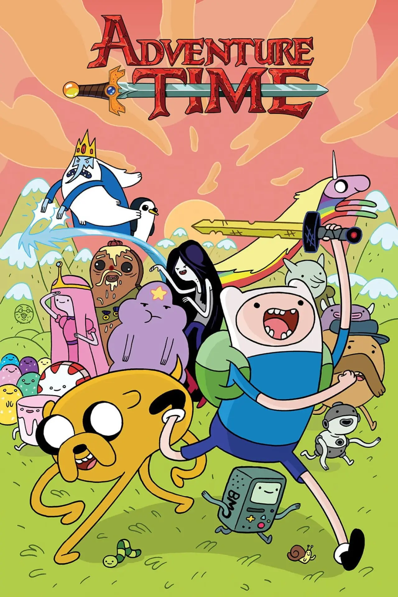 Постер к сериалу "Adventure Time"