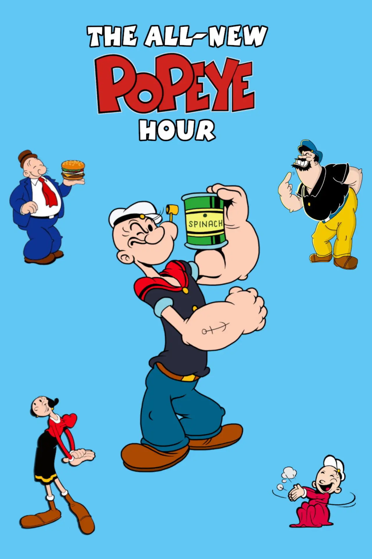 Series poster "The All-New Popeye Hour"
