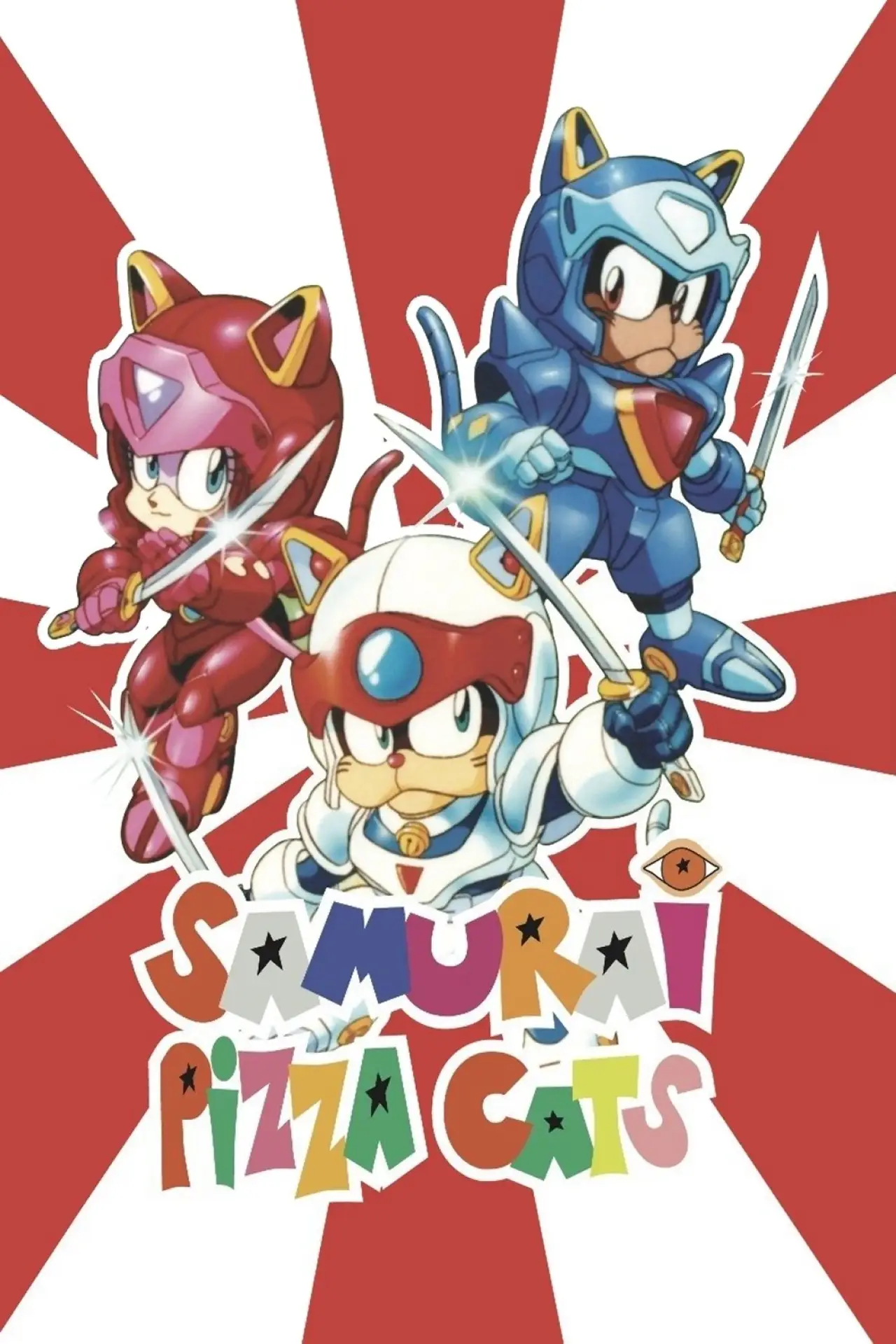 Series poster "Samurai Pizza Cats"