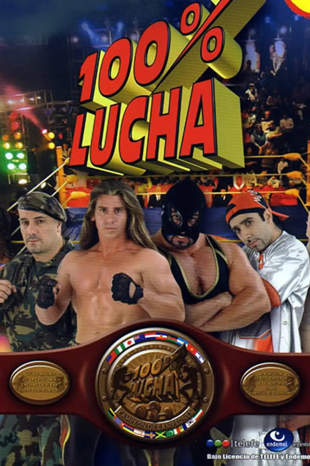Series poster "100% Lucha"