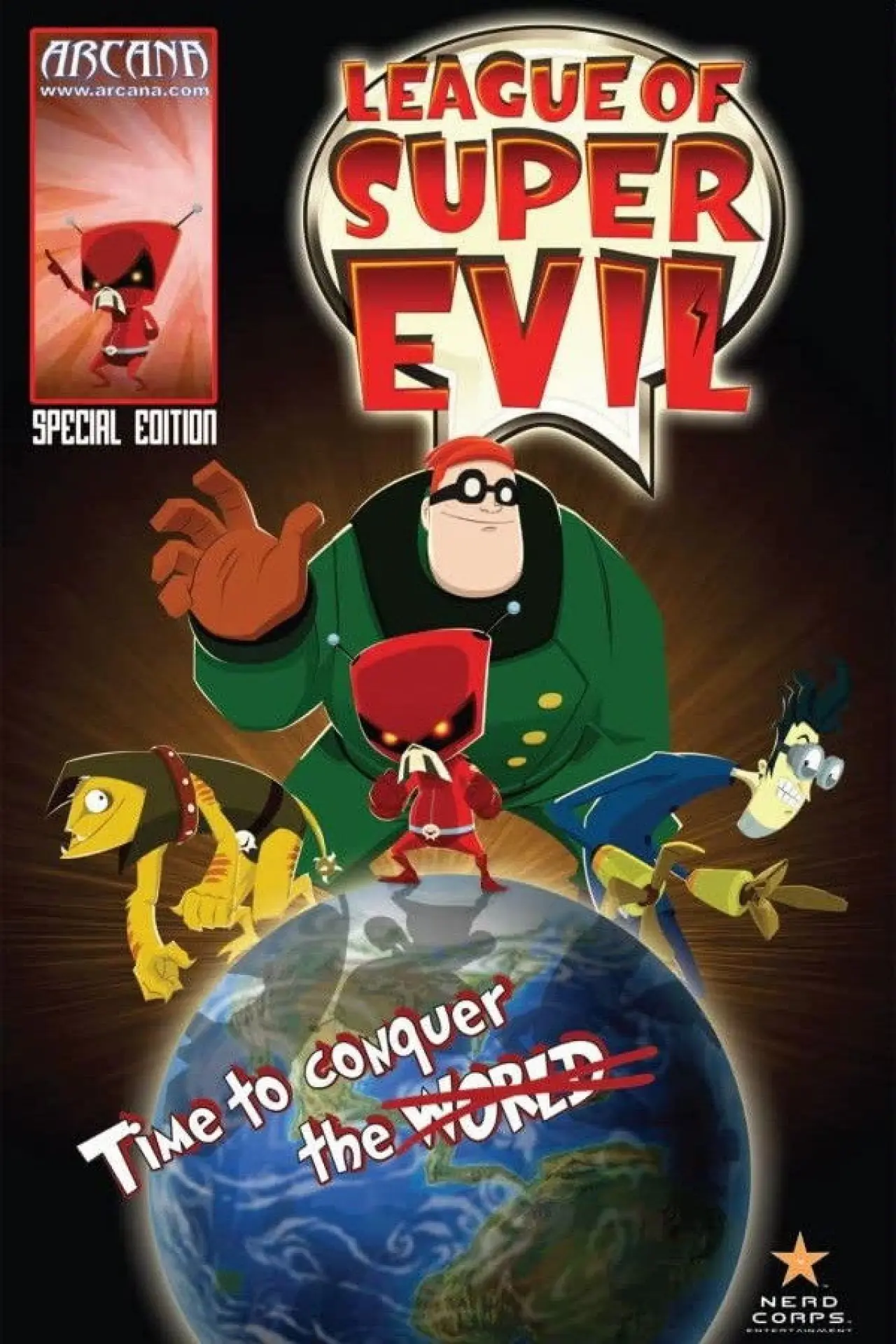 Series poster "League of Super Evil"