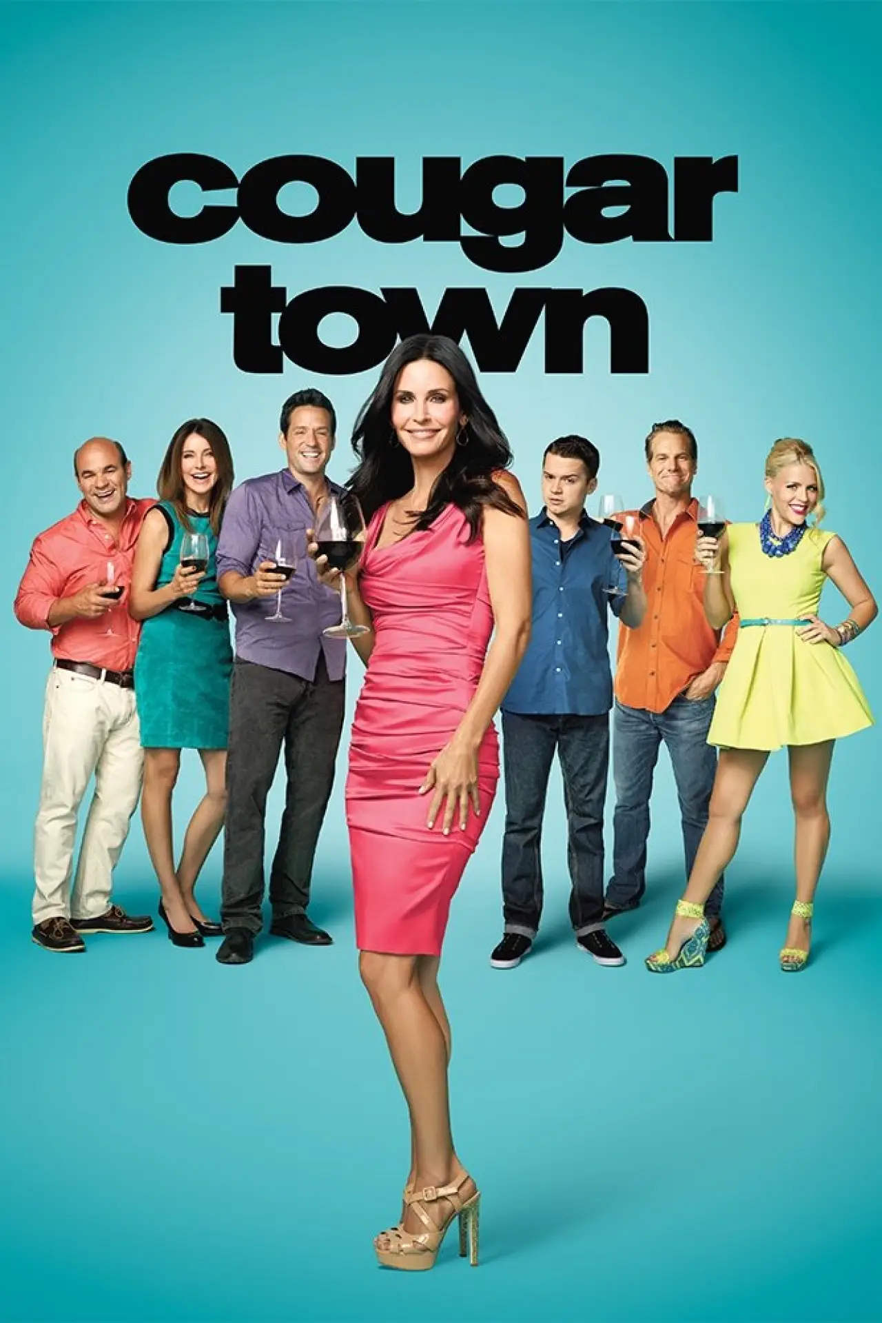 Series poster "Cougar Town"