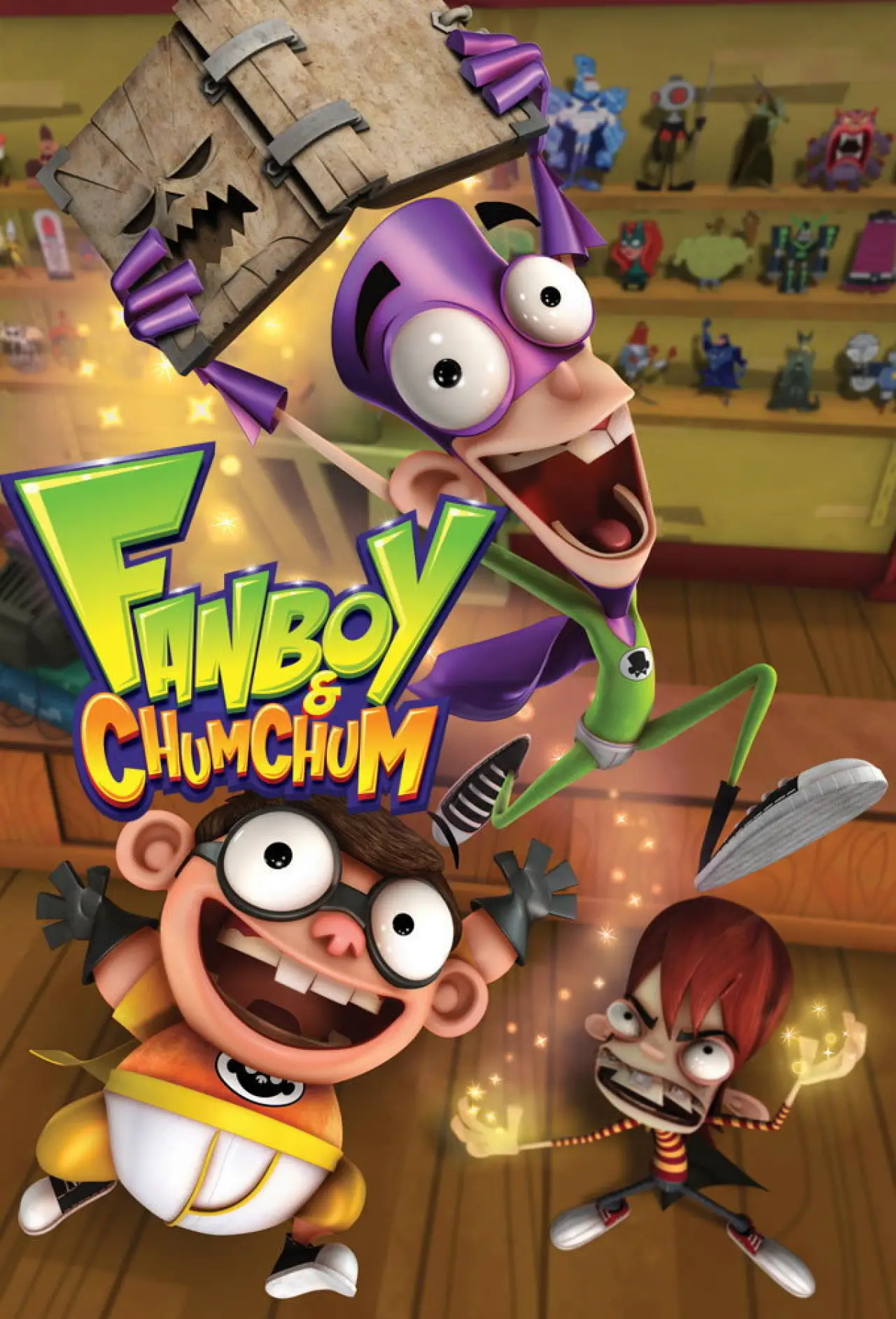 Постер к сериалу "Fanboy and Chum Chum"