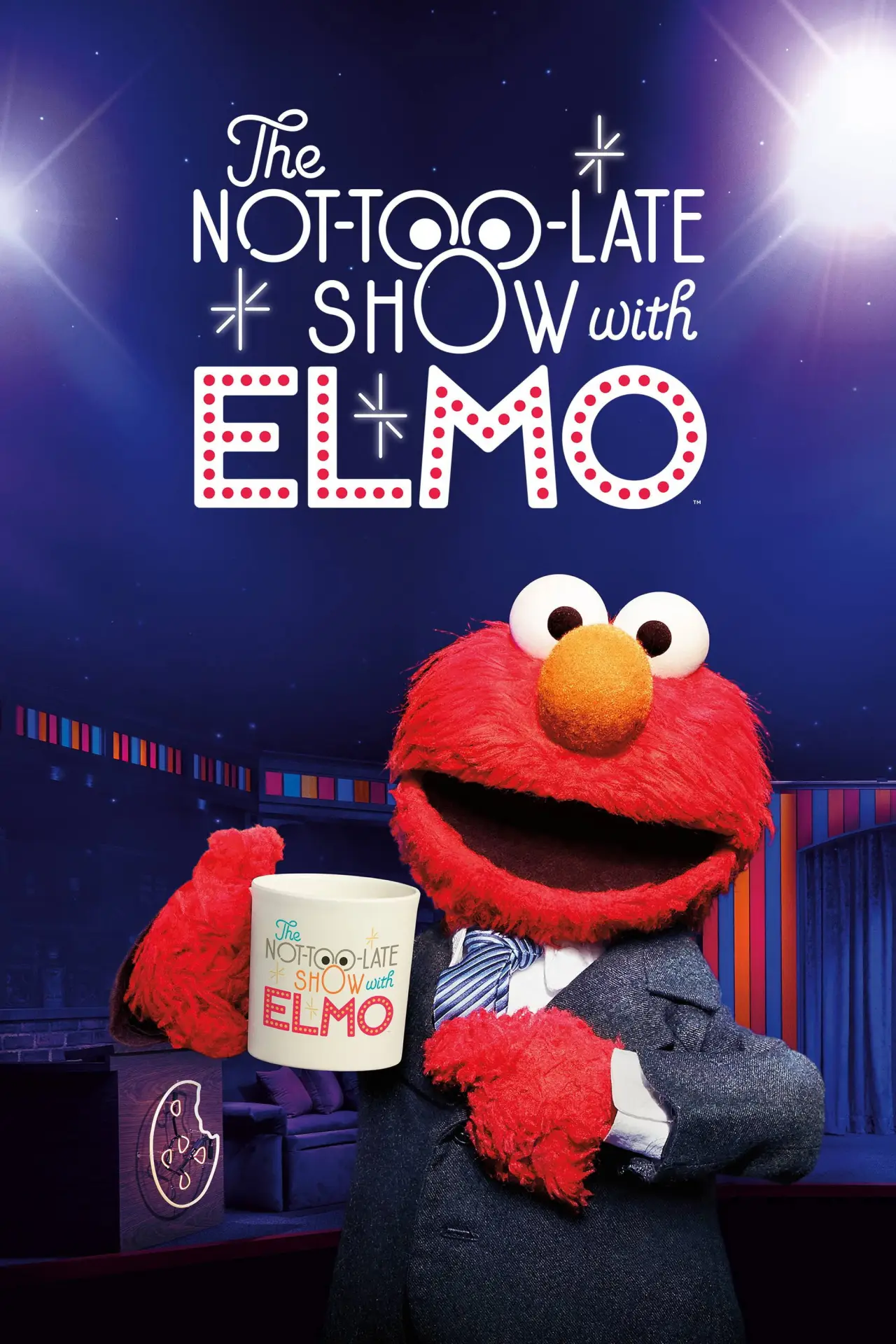 Series poster "The Not-Too-Late Show with Elmo"
