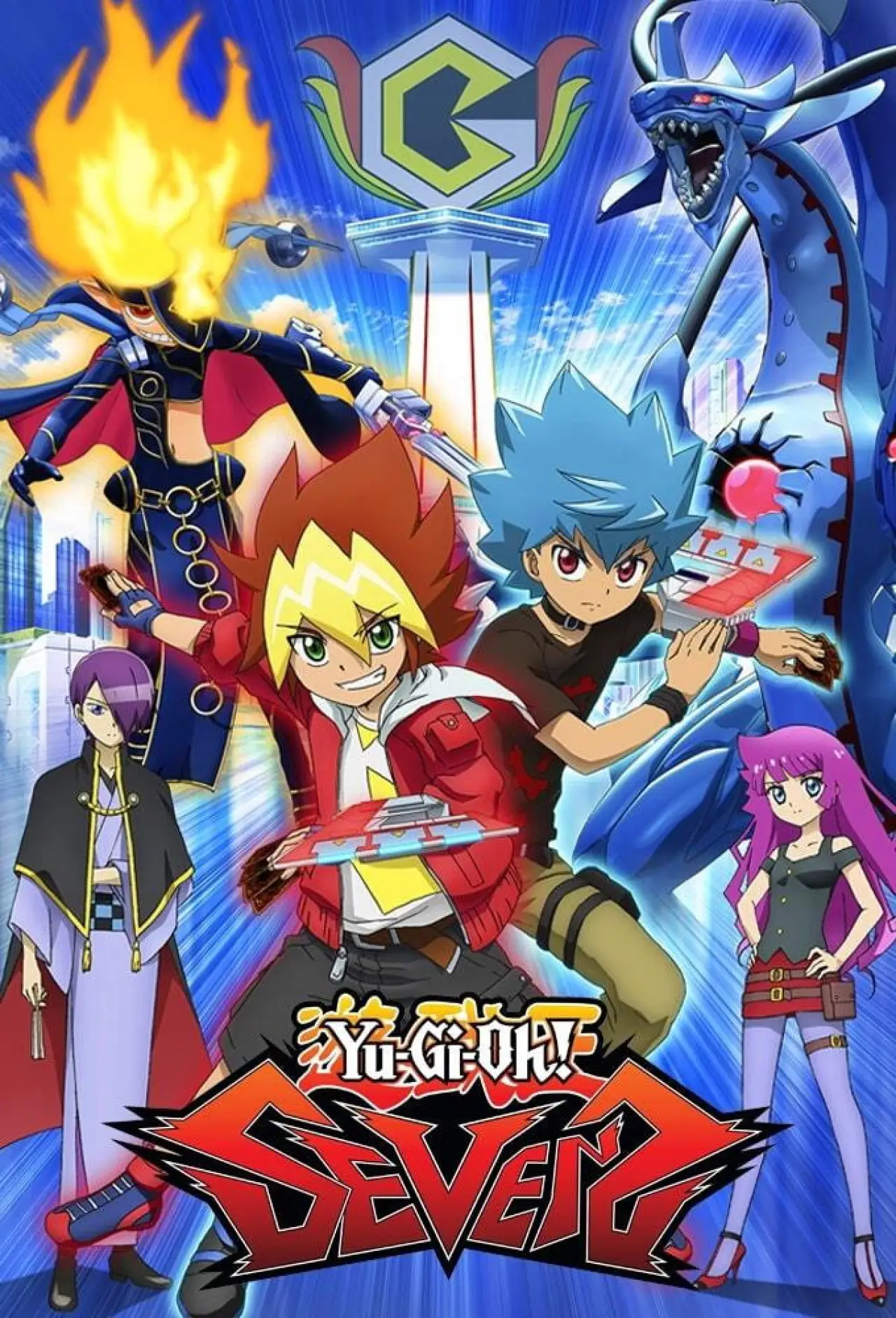 Постер к сериалу "Yu-Gi-Oh! SEVENS"