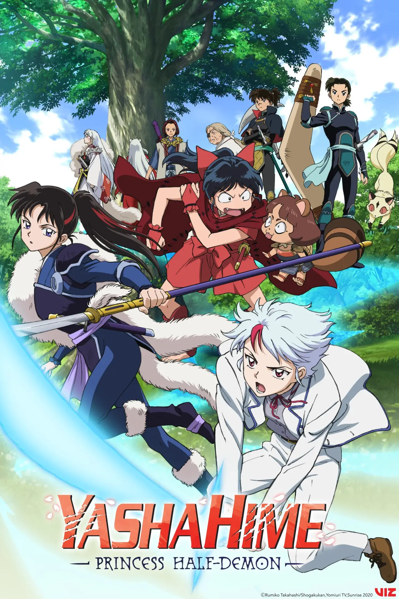 Series poster "Yashahime: Princess Half-Demon"