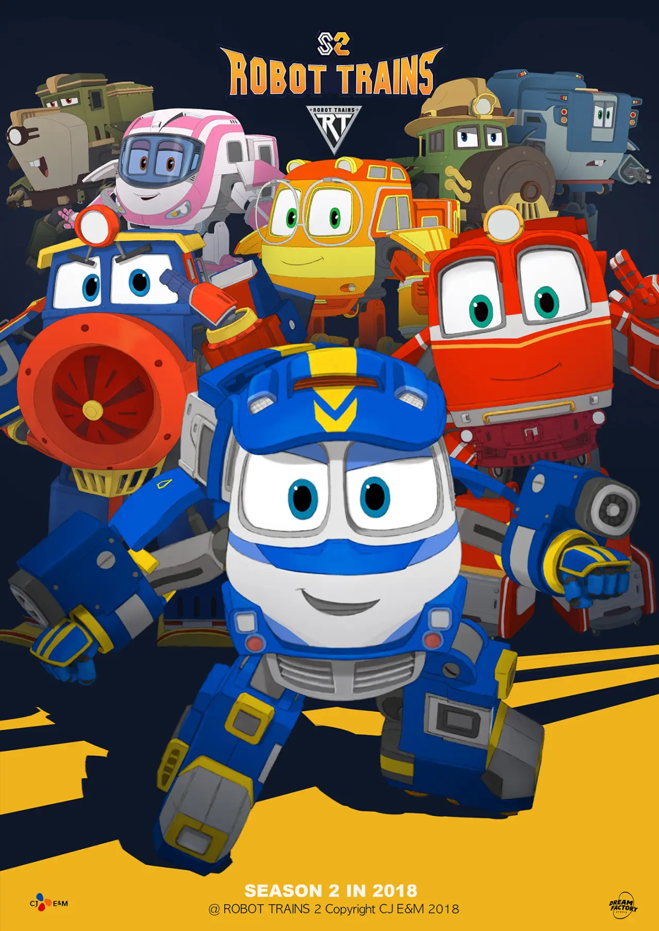 Series poster "Robot Trains"