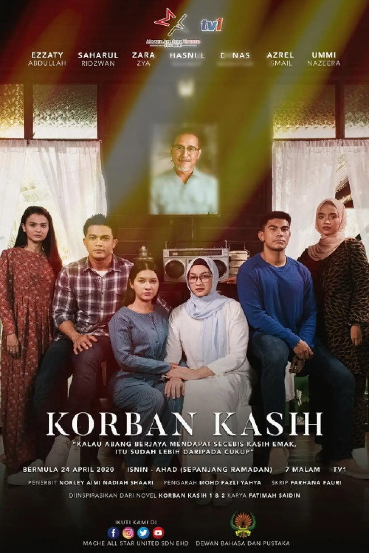 Series poster "Korban Kasih"
