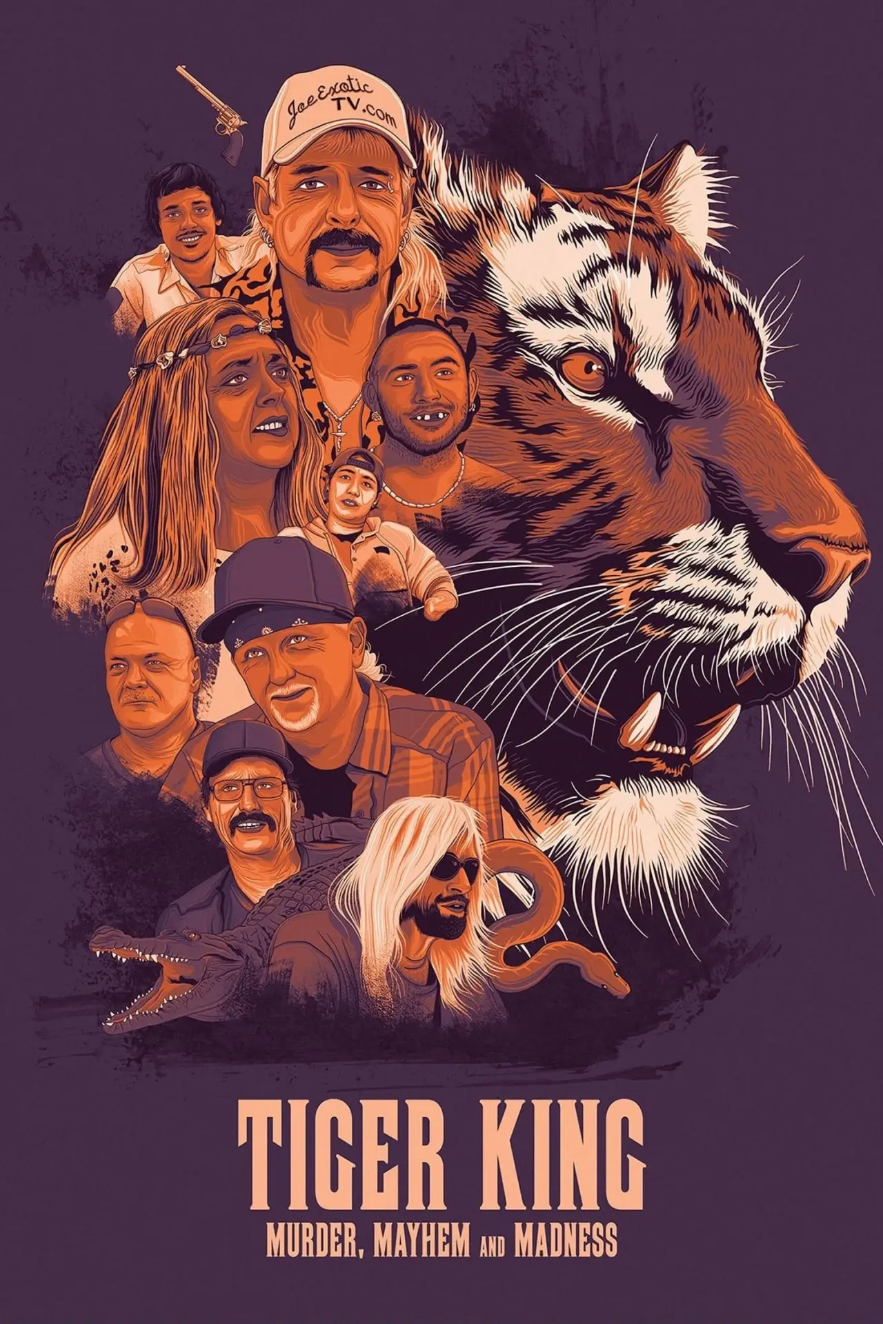 Series poster "Tiger King"