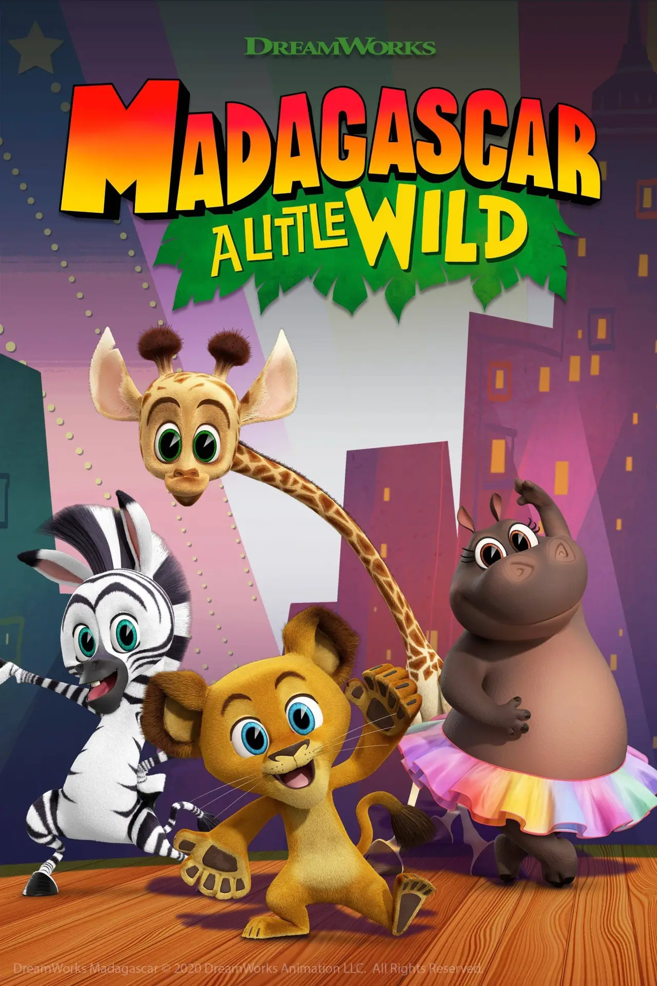 Series poster "Madagascar: A Little Wild"