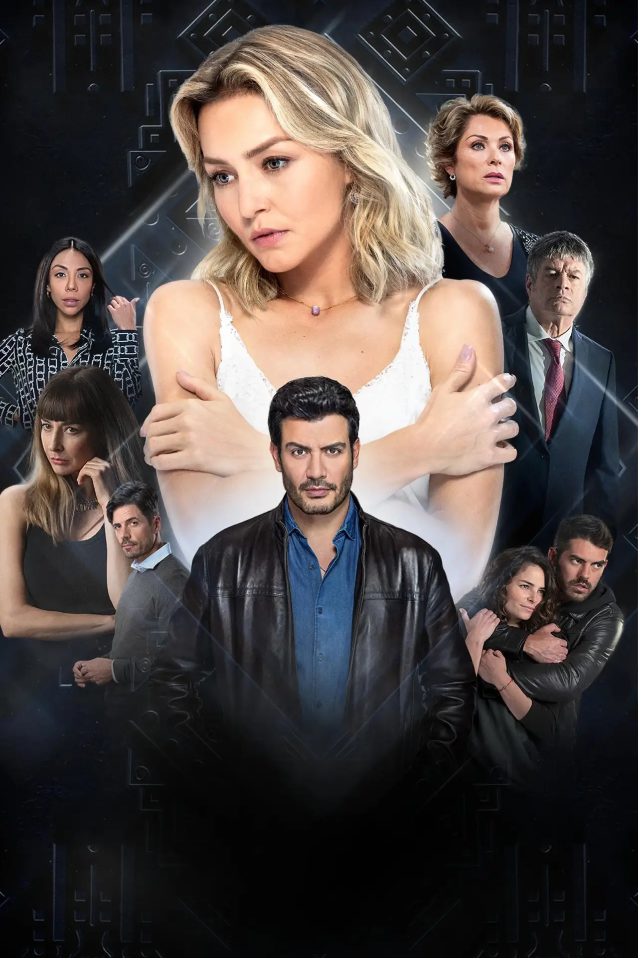 Series poster "Imperio De Mentiras"