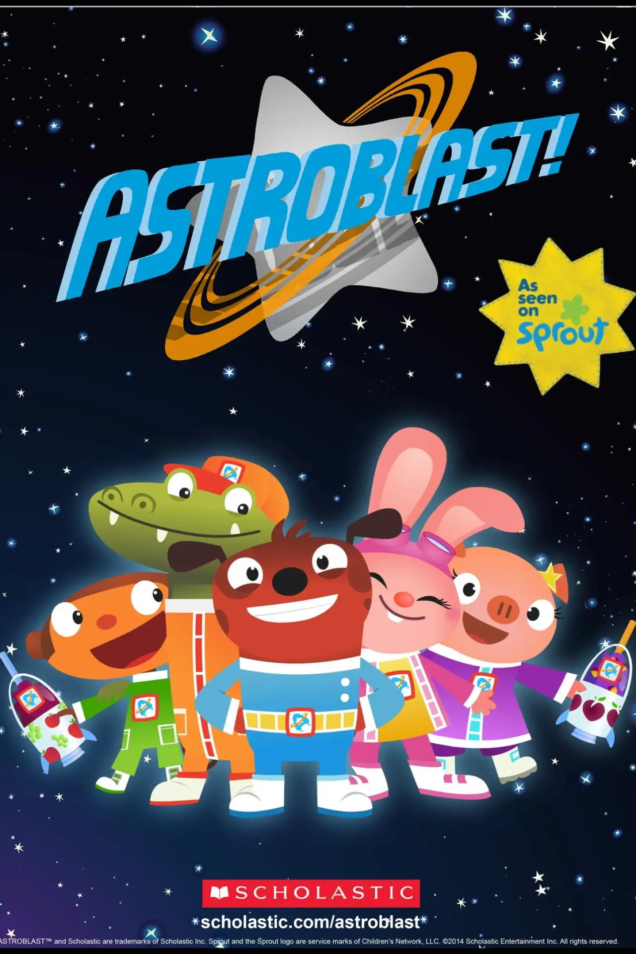 Series poster "Astroblast!"